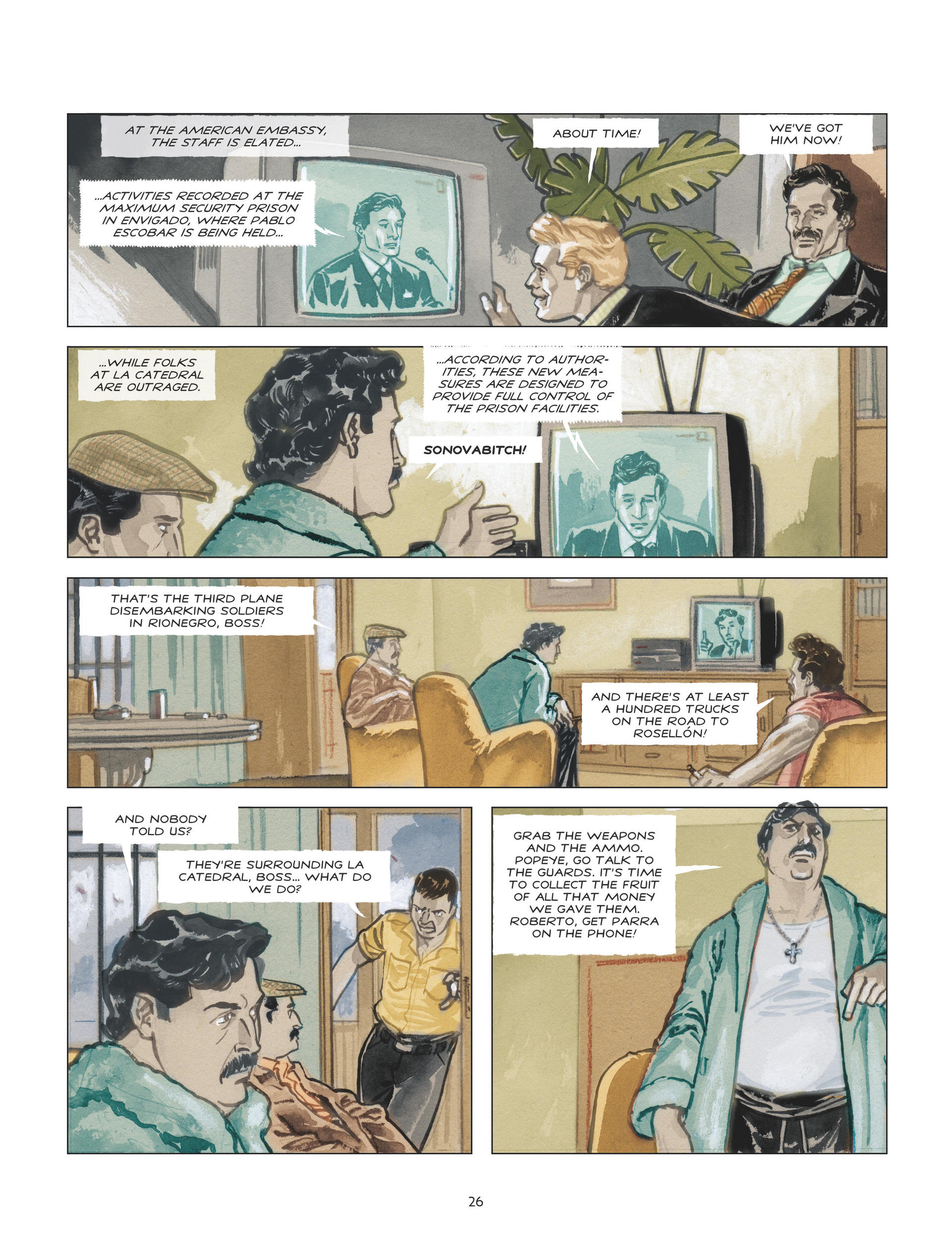 Read online Escobar - El Patrón comic -  Issue #2 - 24