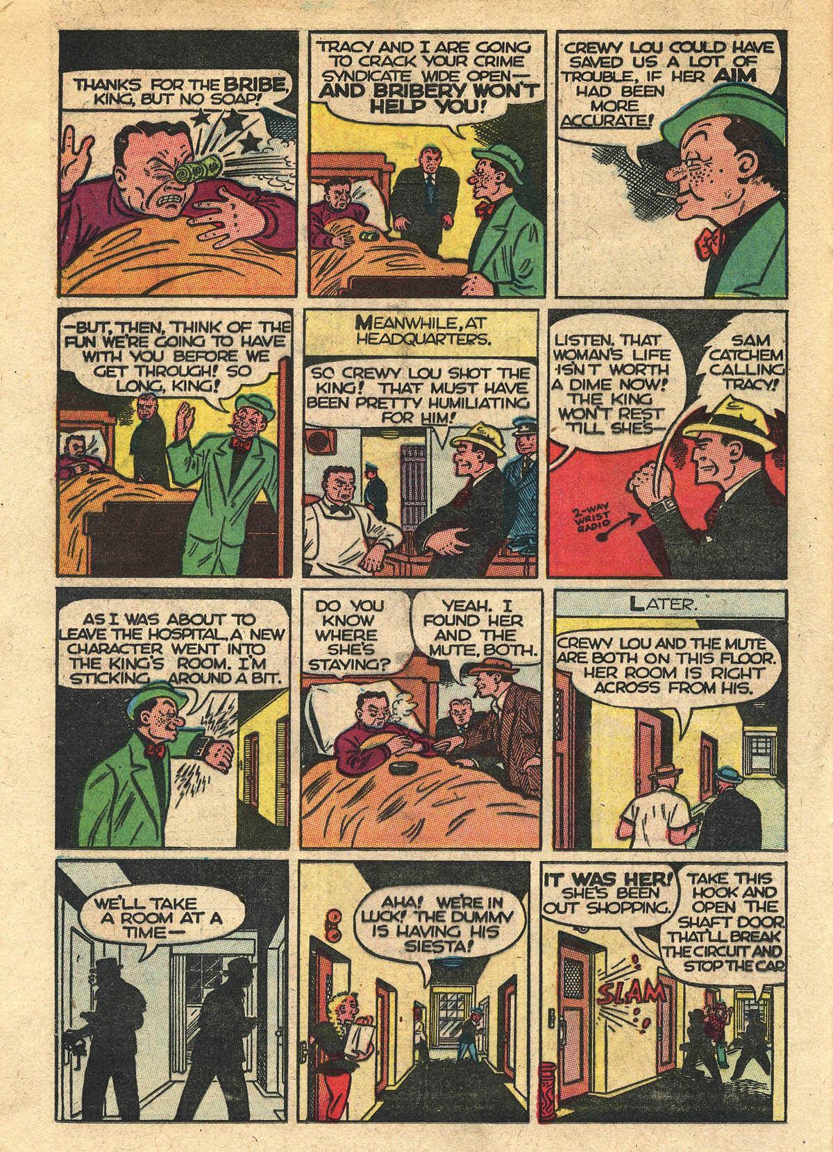 Read online Dick Tracy comic -  Issue #75 - 16