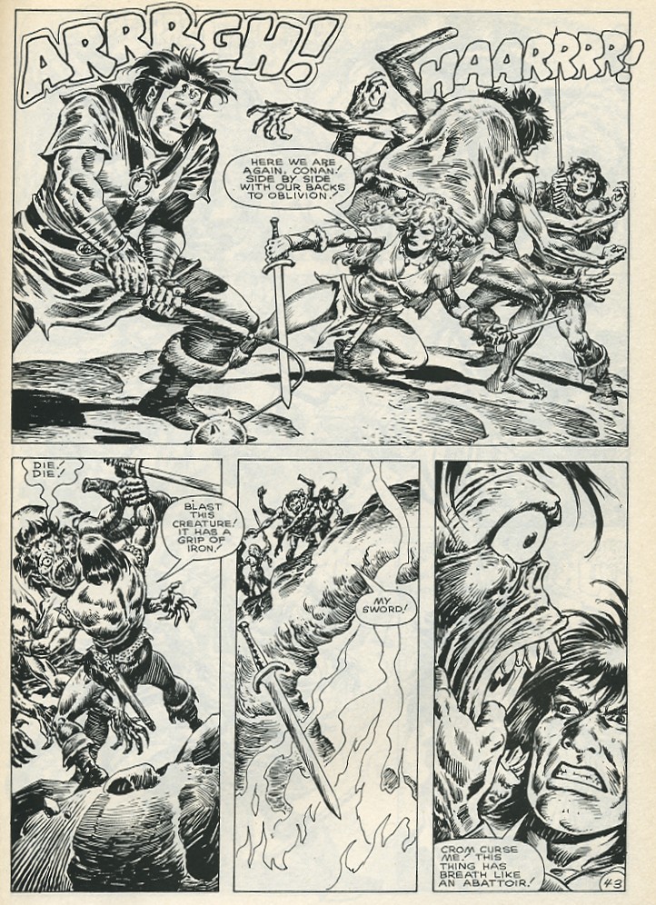 Read online The Savage Sword Of Conan comic -  Issue #144 - 49