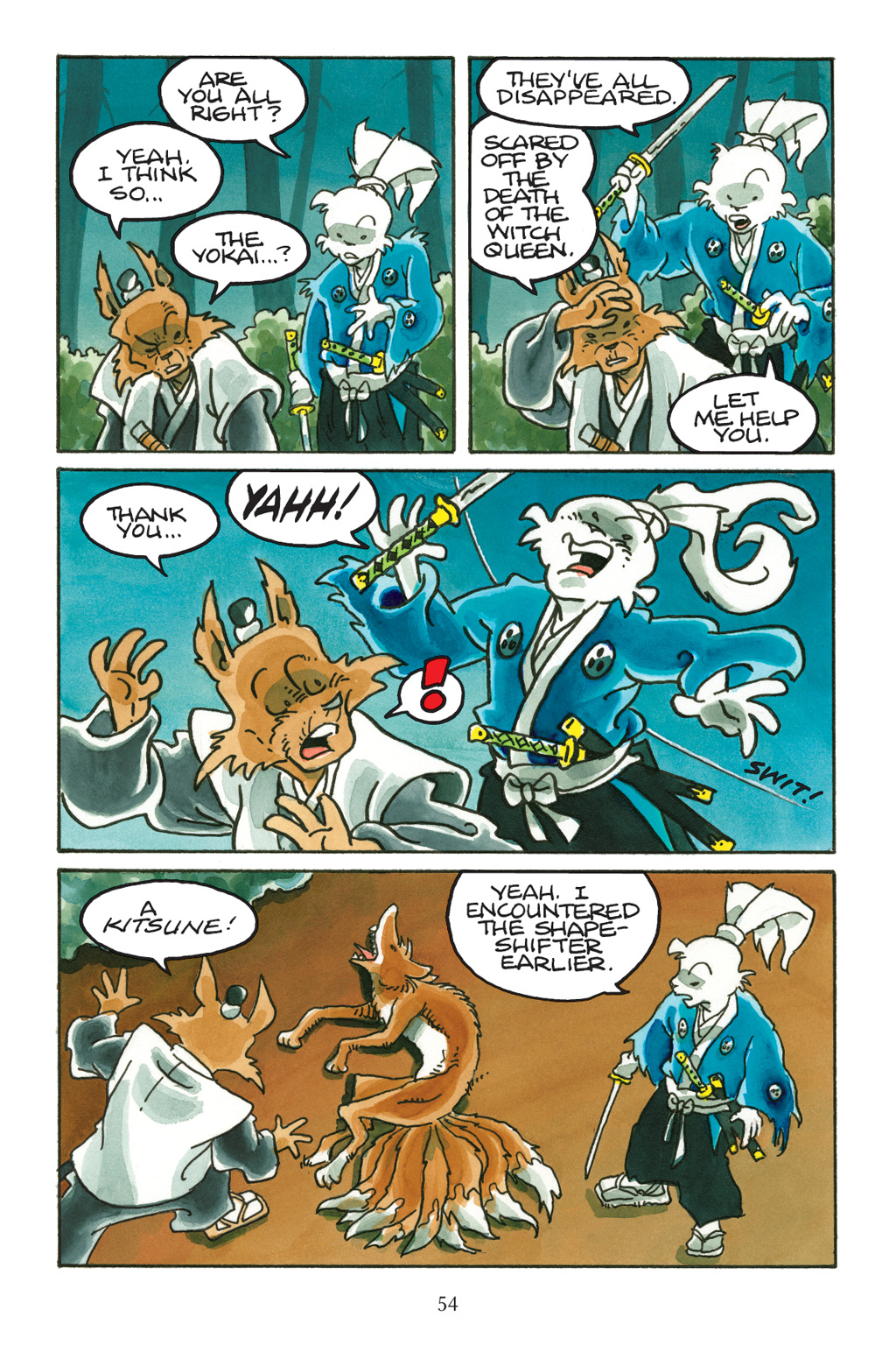 Read online Usagi Yojimbo: Yokai comic -  Issue # Full - 51