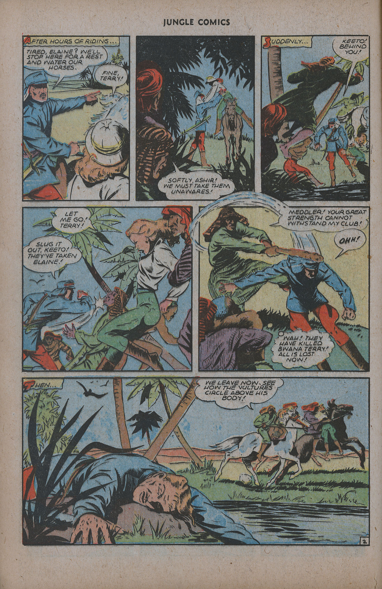 Read online Jungle Comics comic -  Issue #71 - 14