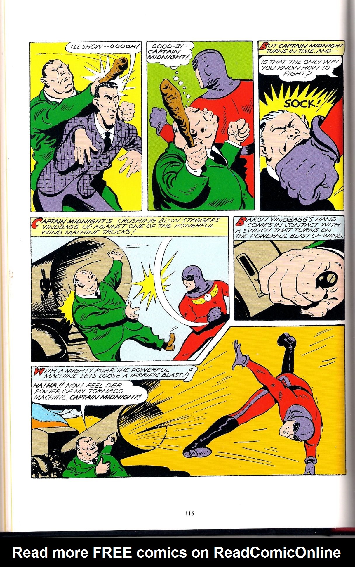 Read online Captain Midnight (1942) comic -  Issue #9 - 23