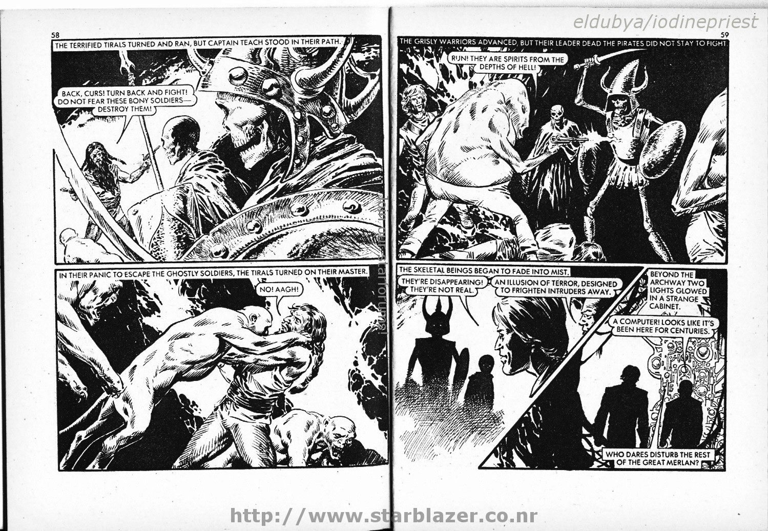 Read online Starblazer comic -  Issue #66 - 31