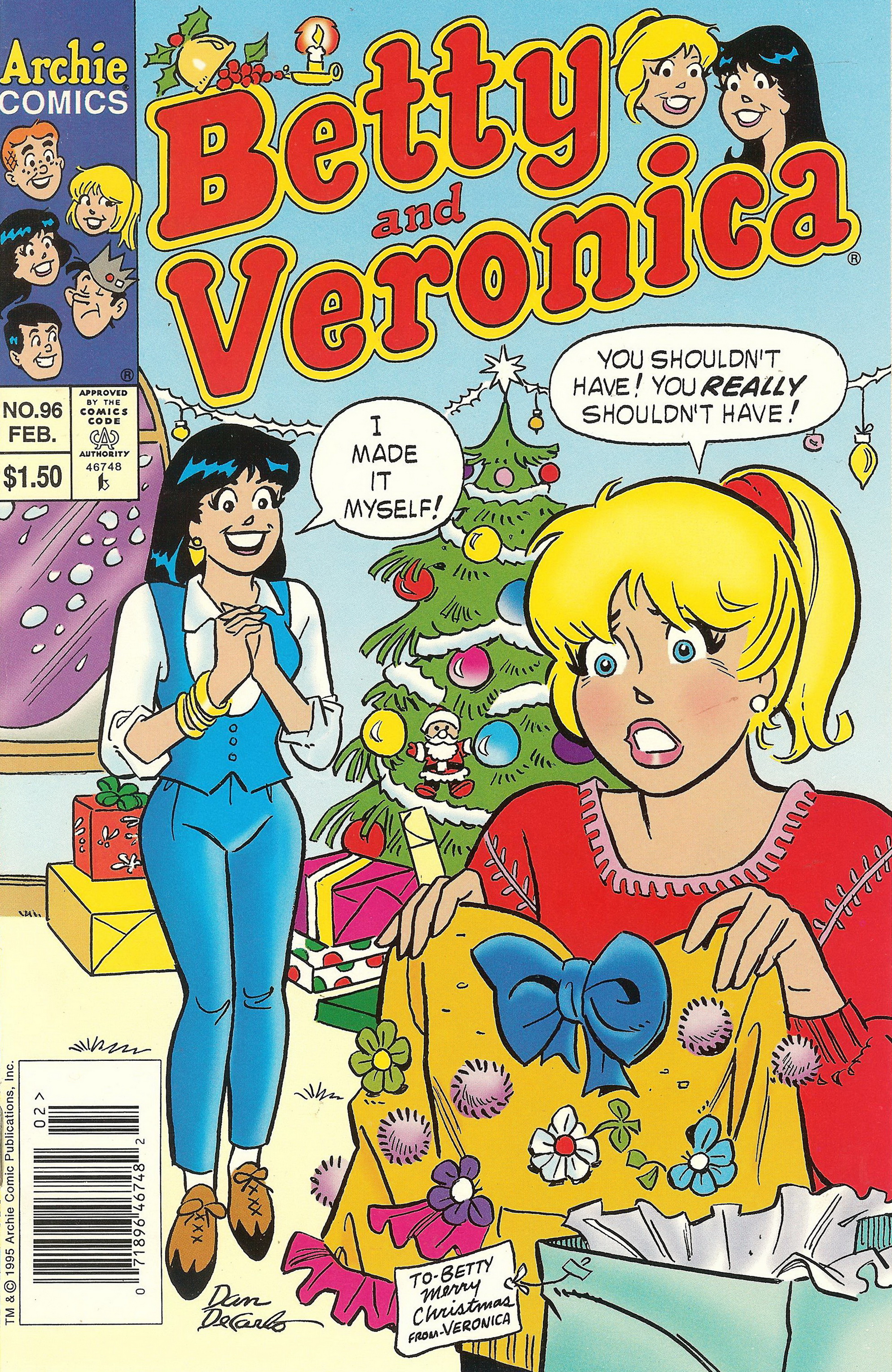 Read online Betty and Veronica (1987) comic -  Issue #96 - 1