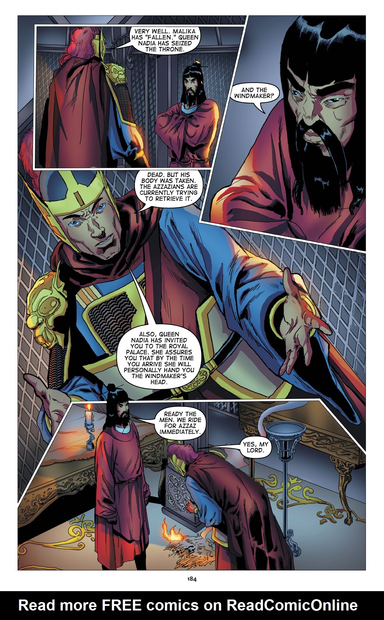 Read online Malika: Warrior Queen comic -  Issue # TPB 1 (Part 2) - 86