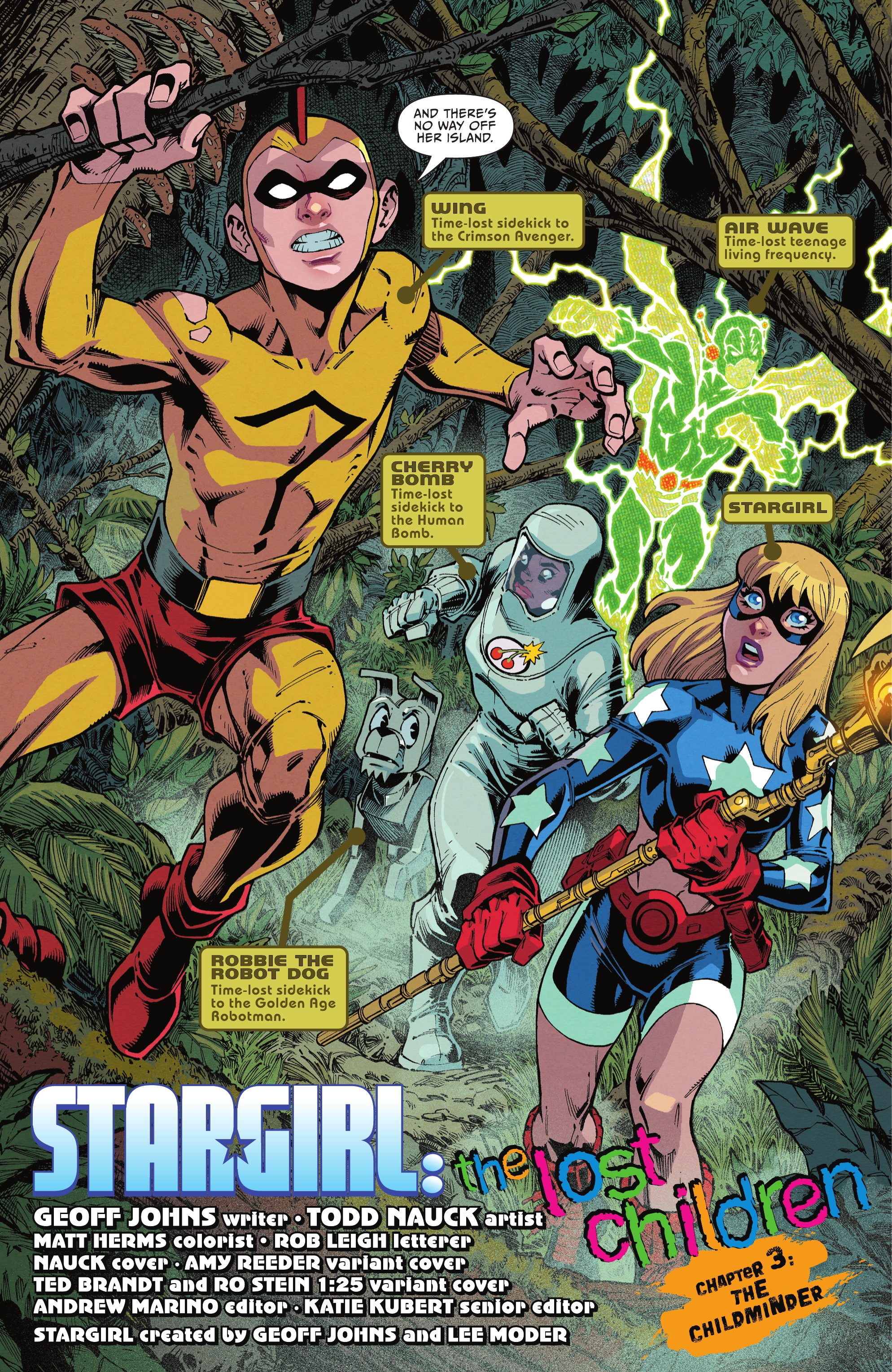 Read online Stargirl: The Lost Children comic -  Issue #3 - 4