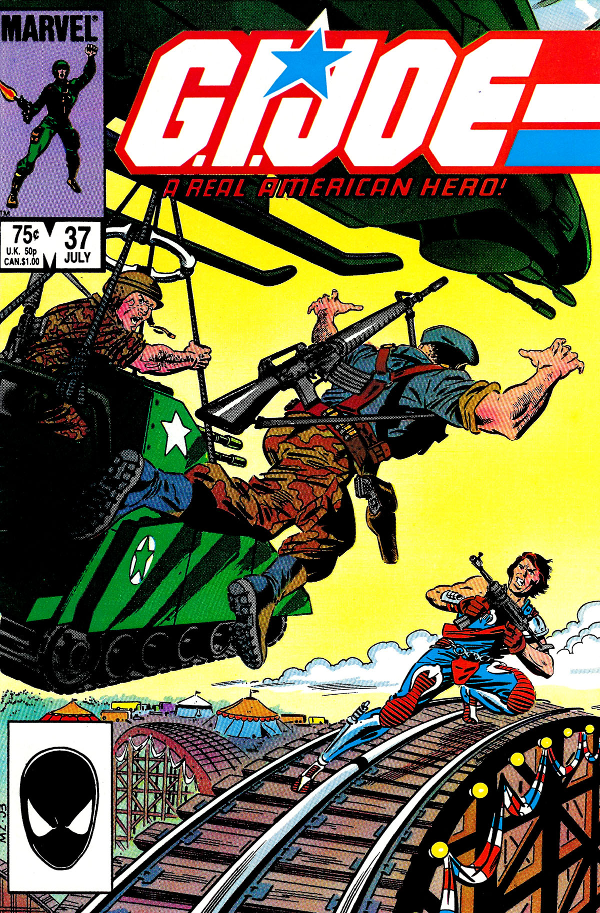 Read online G.I. Joe: A Real American Hero comic -  Issue #37 - 1