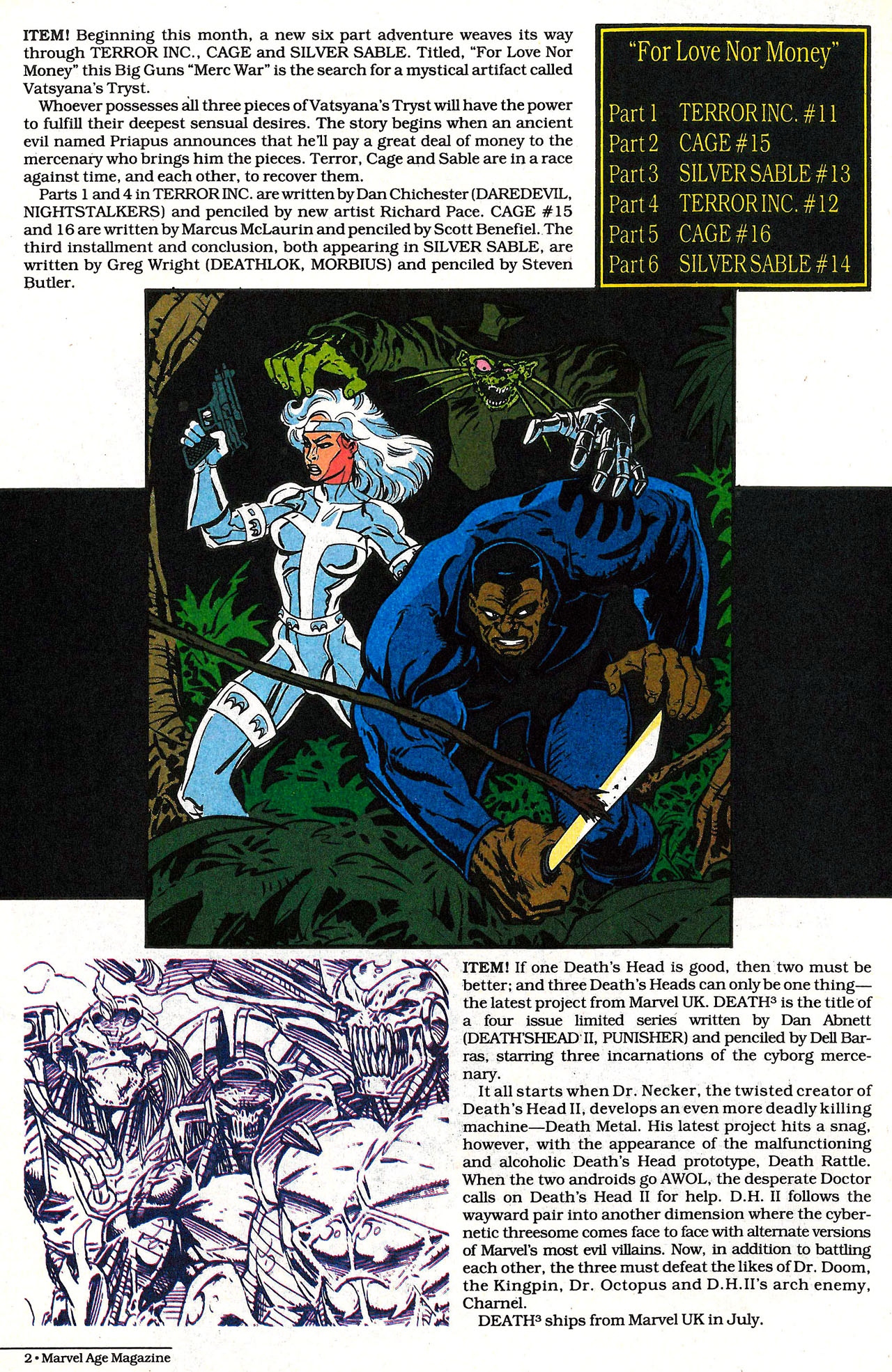 Read online Marvel Age comic -  Issue #124 - 4