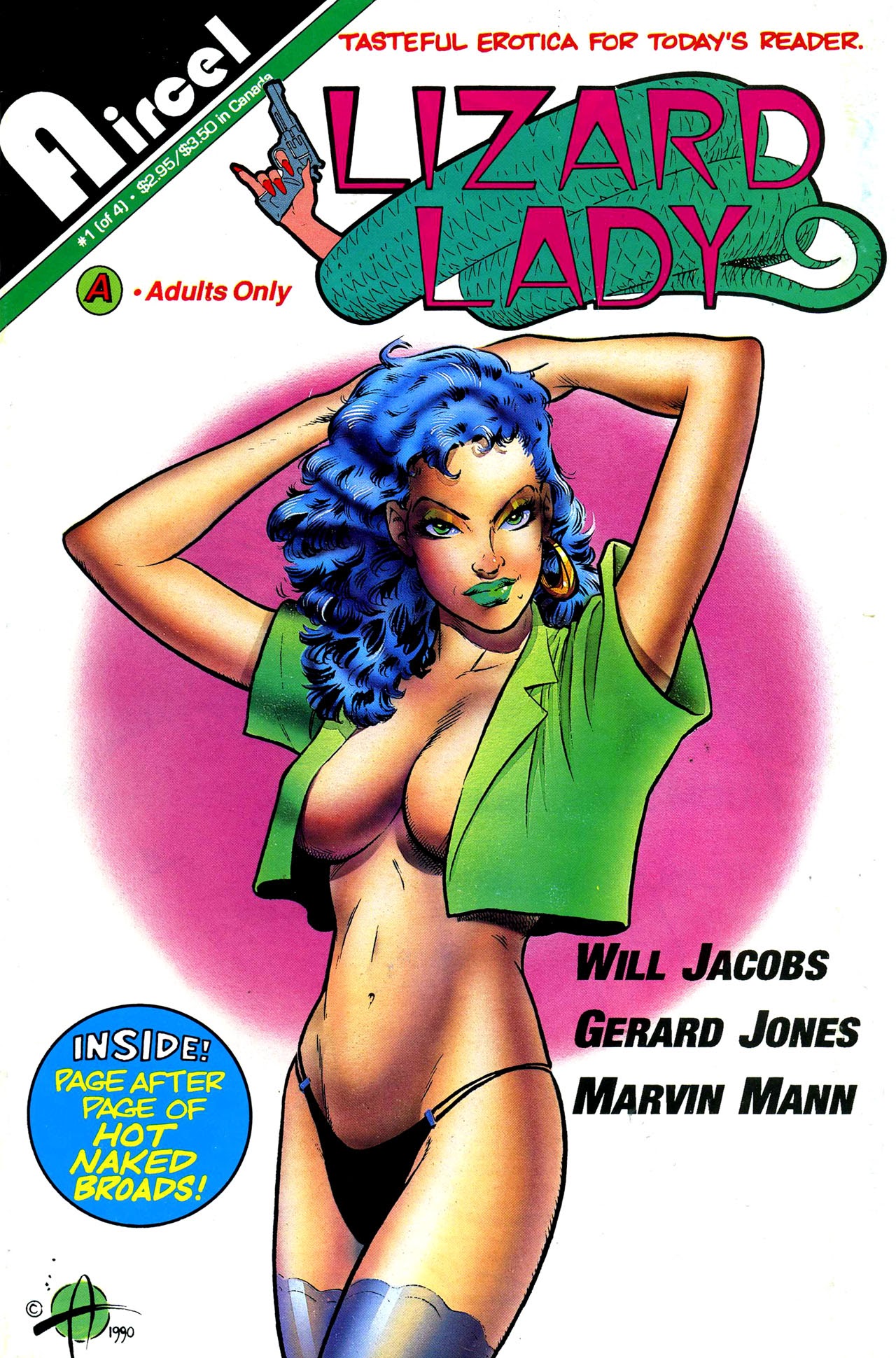 Read online Lizard Lady comic -  Issue #1 - 1