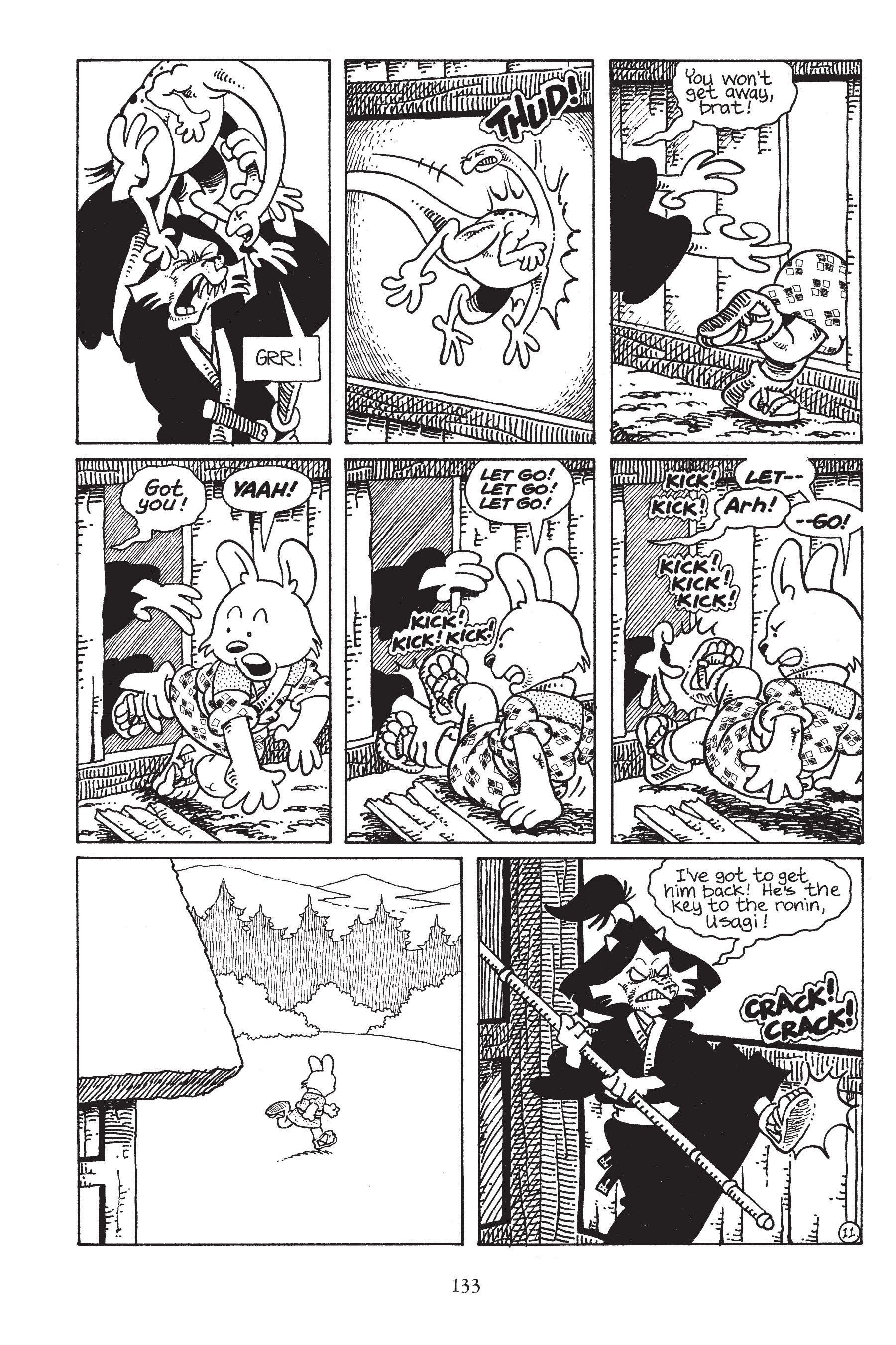 Read online Usagi Yojimbo (1987) comic -  Issue # _TPB 6 - 132