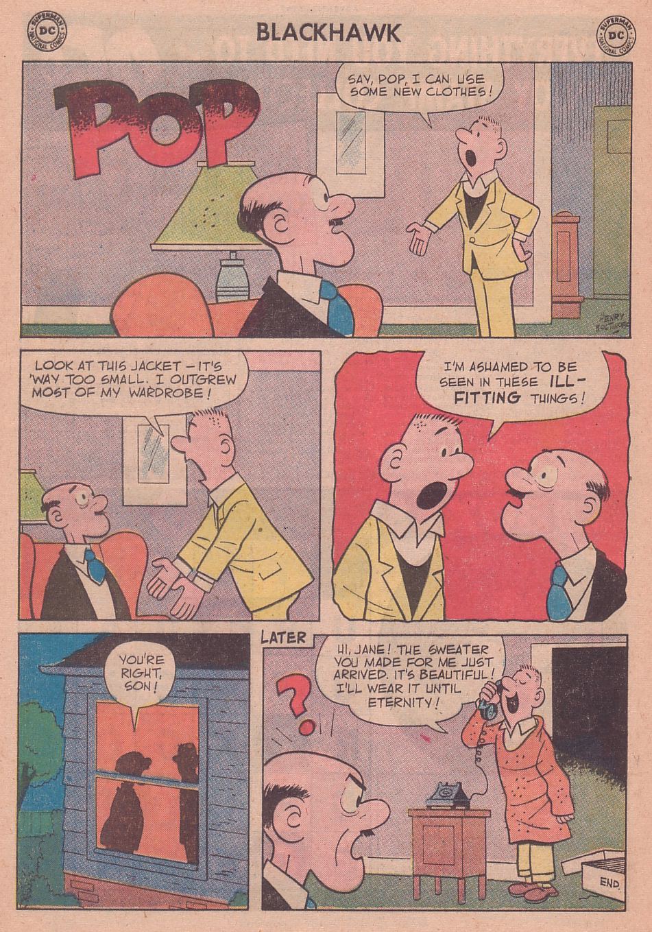 Read online Blackhawk (1957) comic -  Issue #150 - 12