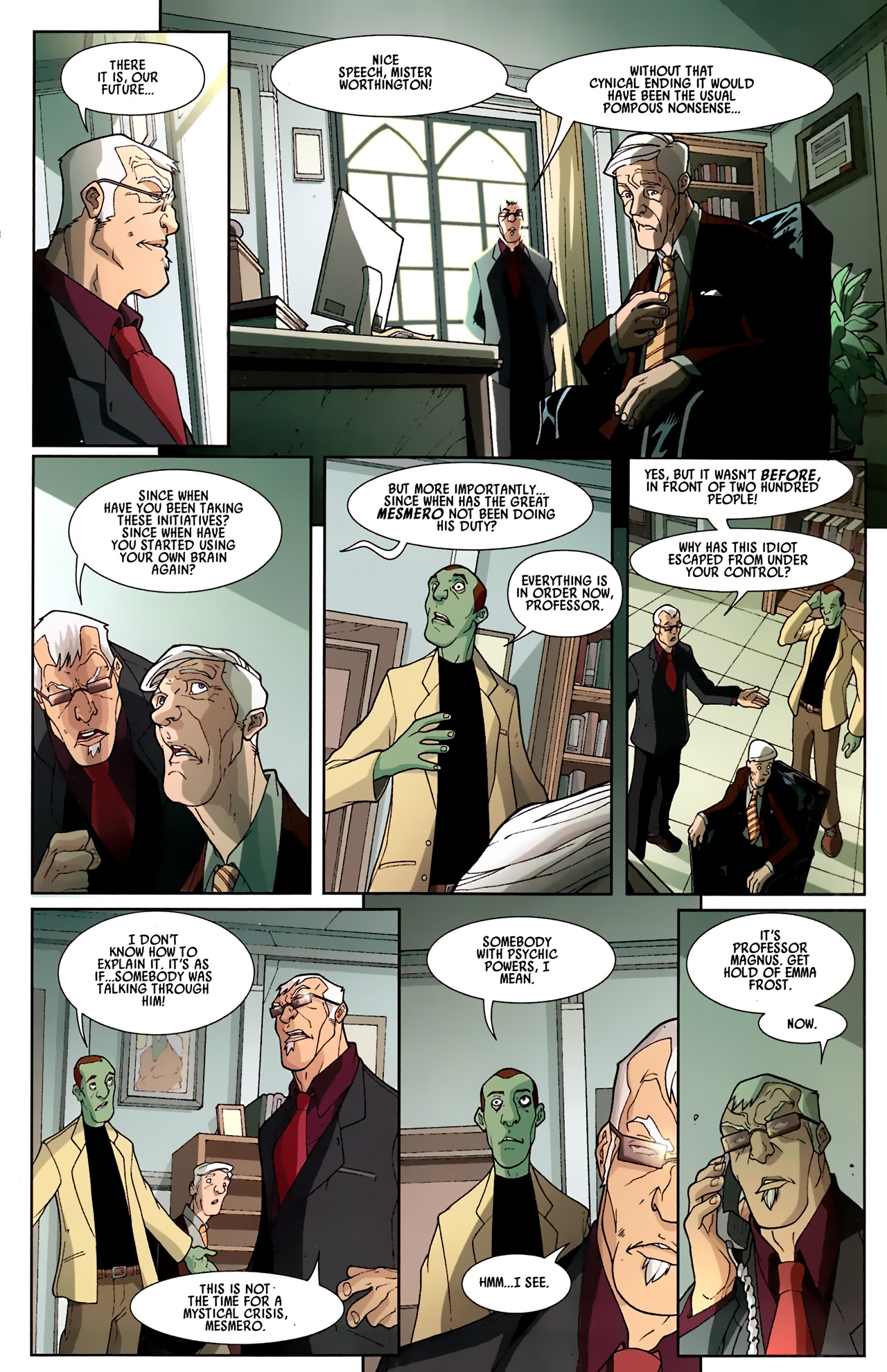 Read online X-Campus comic -  Issue #1 - 16