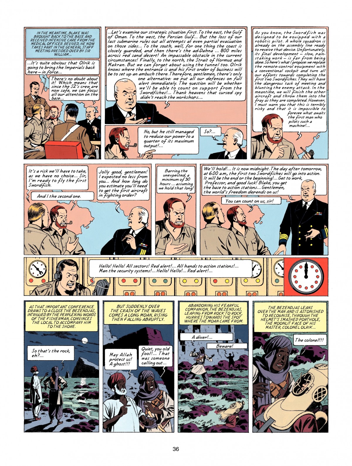 Read online Blake & Mortimer comic -  Issue #17 - 36