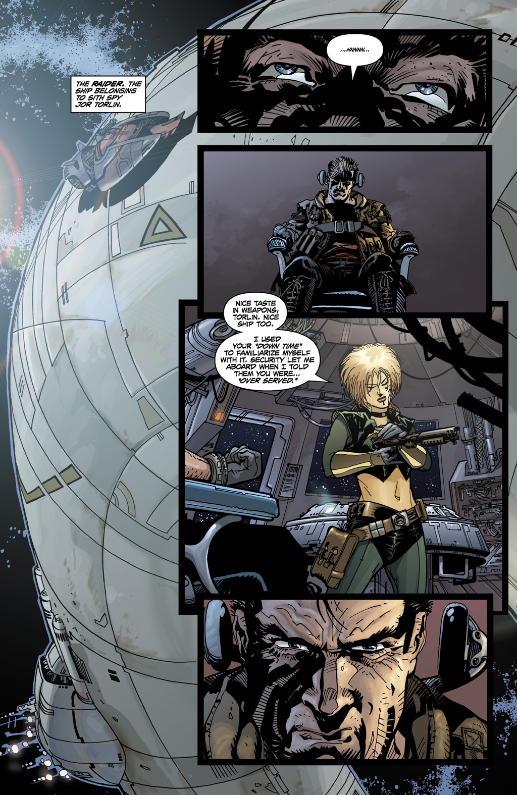 Read online Star Wars: Legacy (2006) comic -  Issue #10 - 3