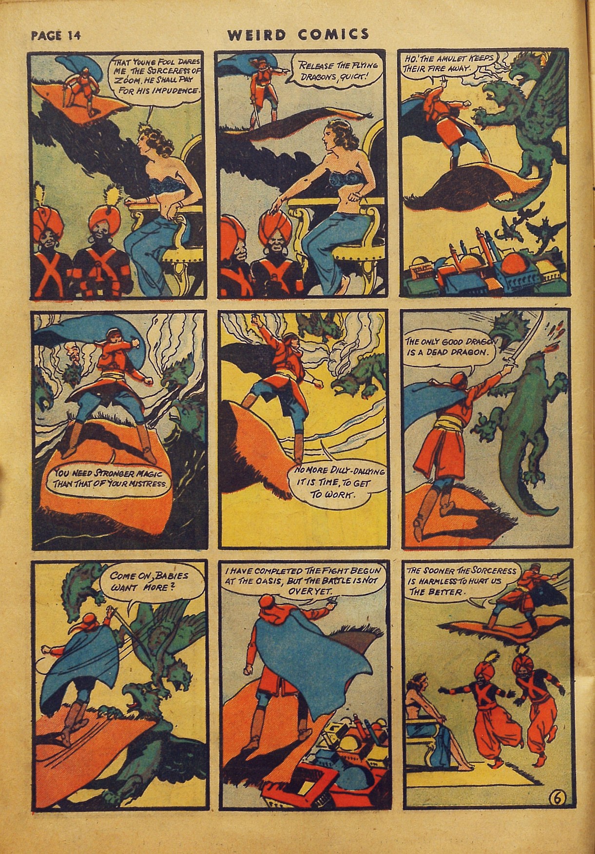 Read online Weird Comics comic -  Issue #6 - 15