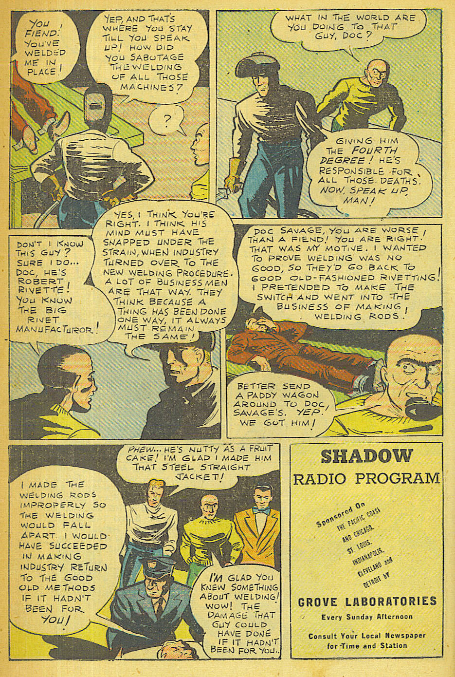 Read online Shadow Comics comic -  Issue #57 - 23