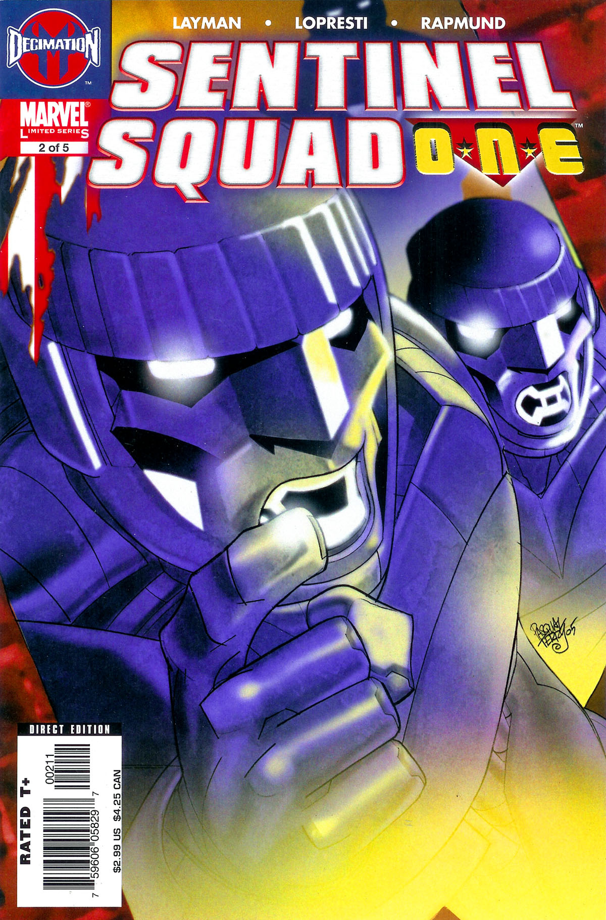 Read online Sentinel Squad O*N*E comic -  Issue #2 - 1