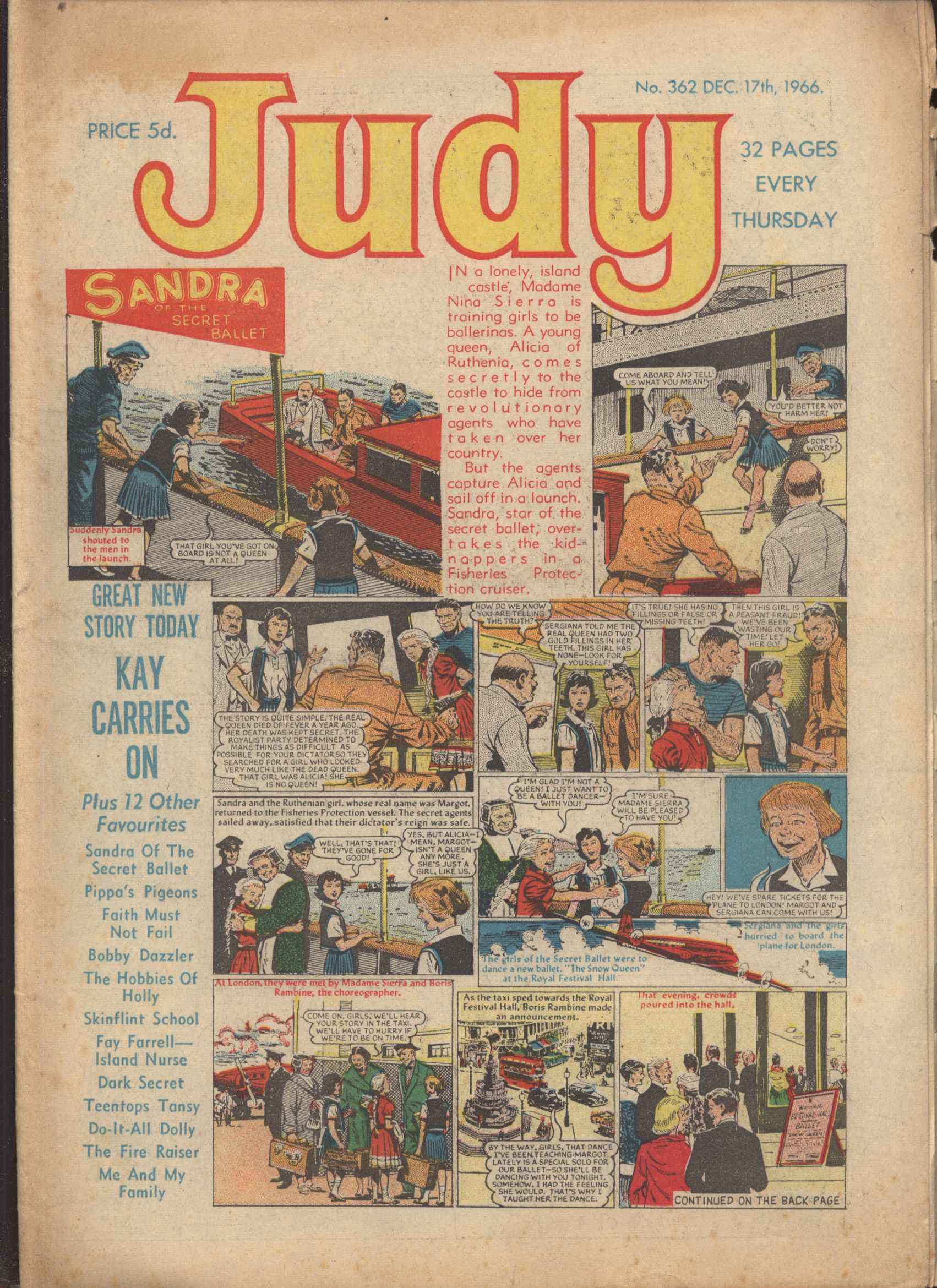 Read online Judy comic -  Issue #362 - 1