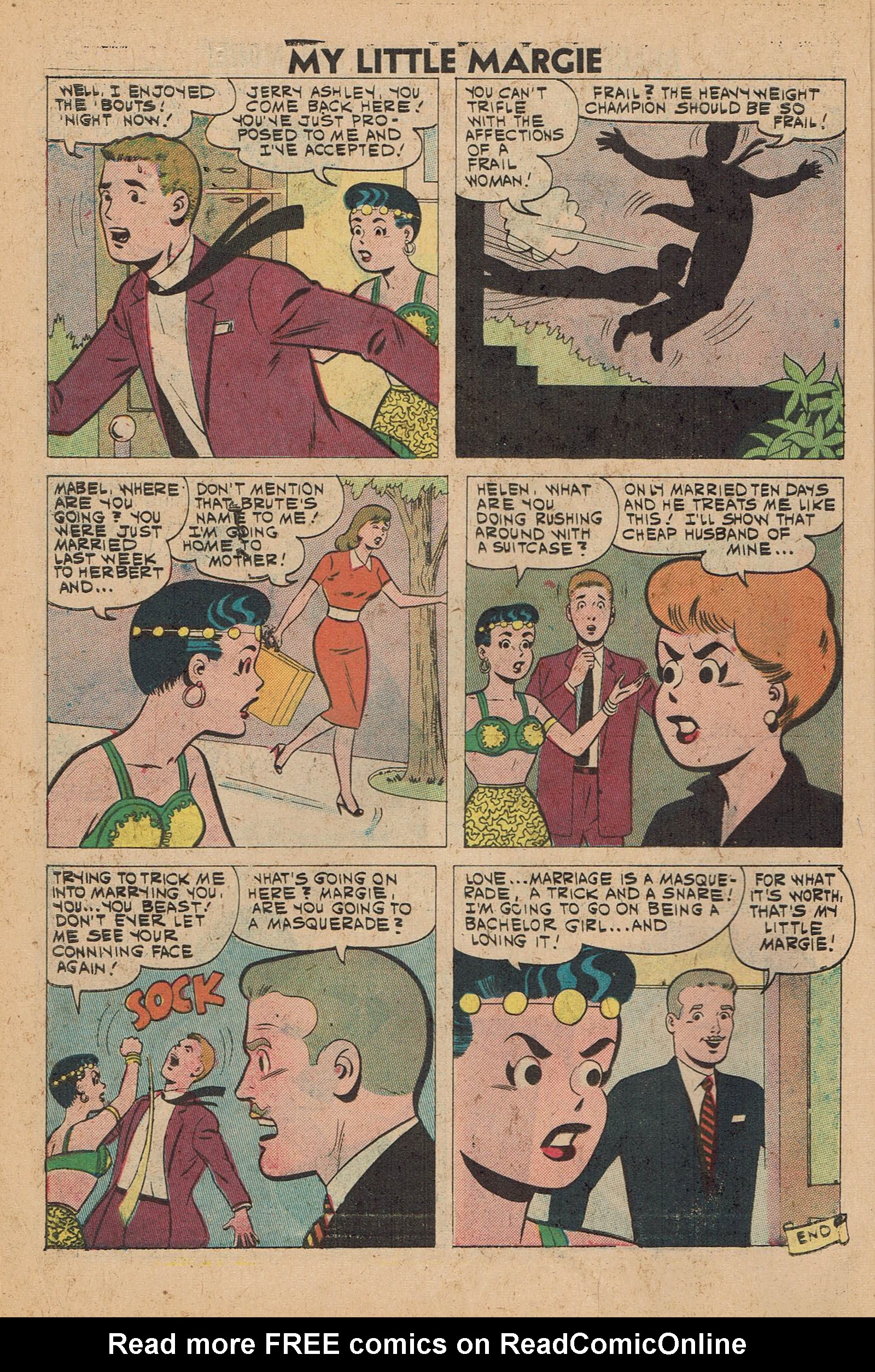 Read online My Little Margie (1954) comic -  Issue #35 - 10
