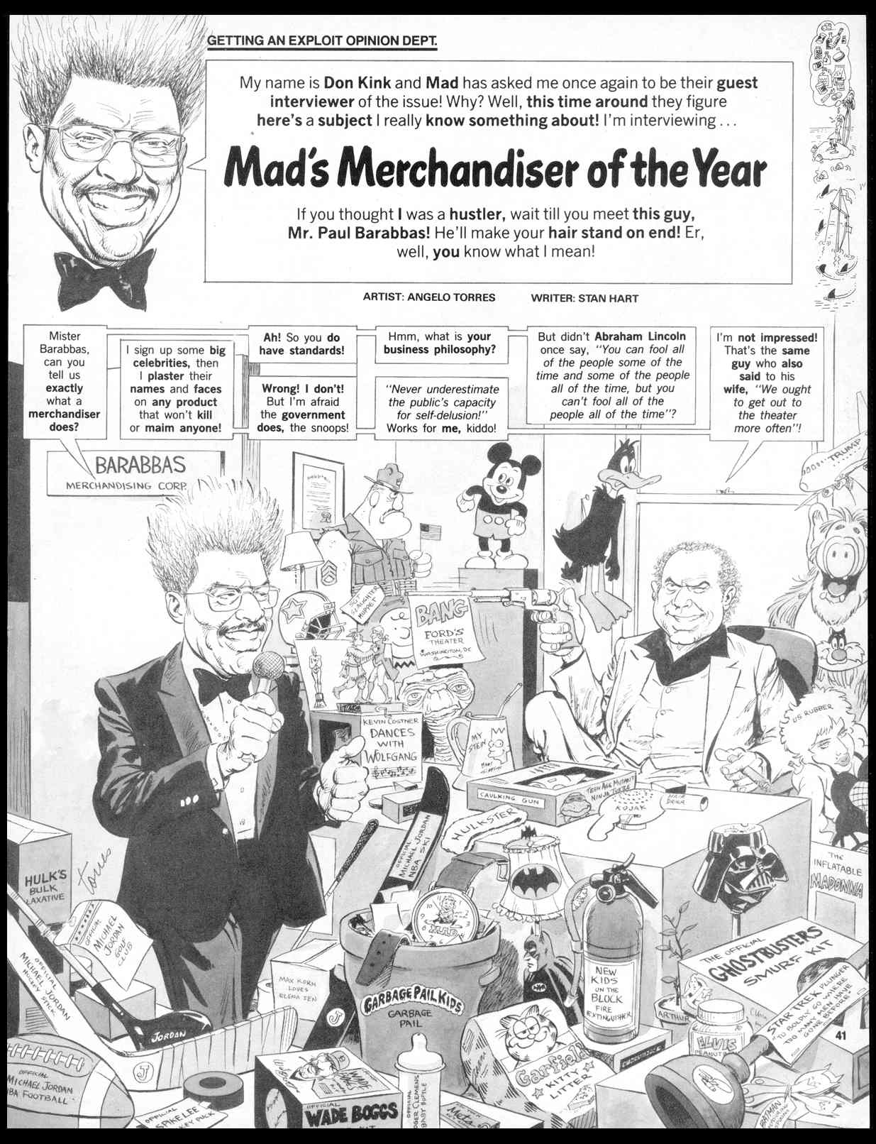 Read online MAD comic -  Issue #306 - 43