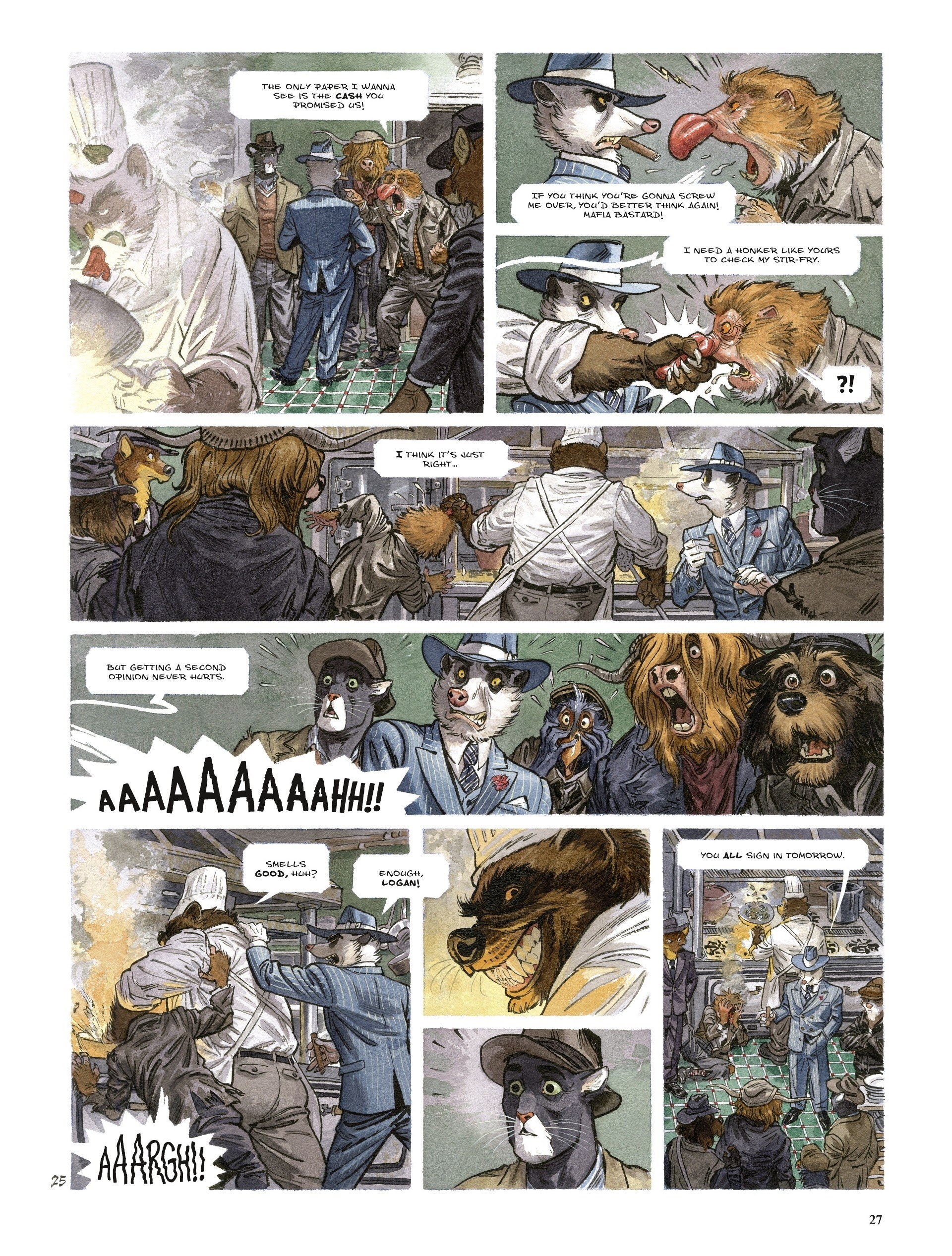 Read online Blacksad: They All Fall Down comic -  Issue #1 - 27