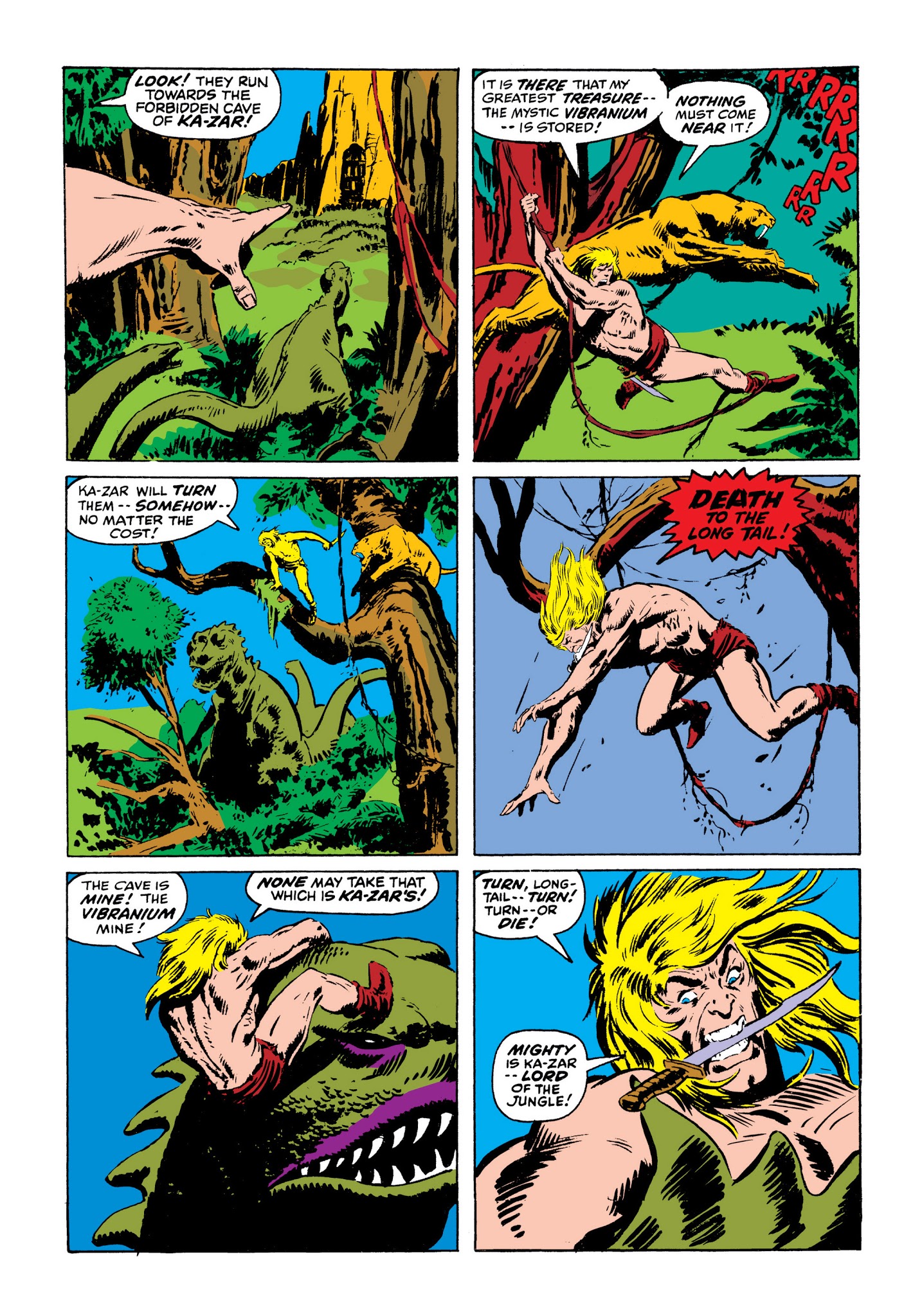 Read online Marvel Masterworks: Ka-Zar comic -  Issue # TPB 1 - 35