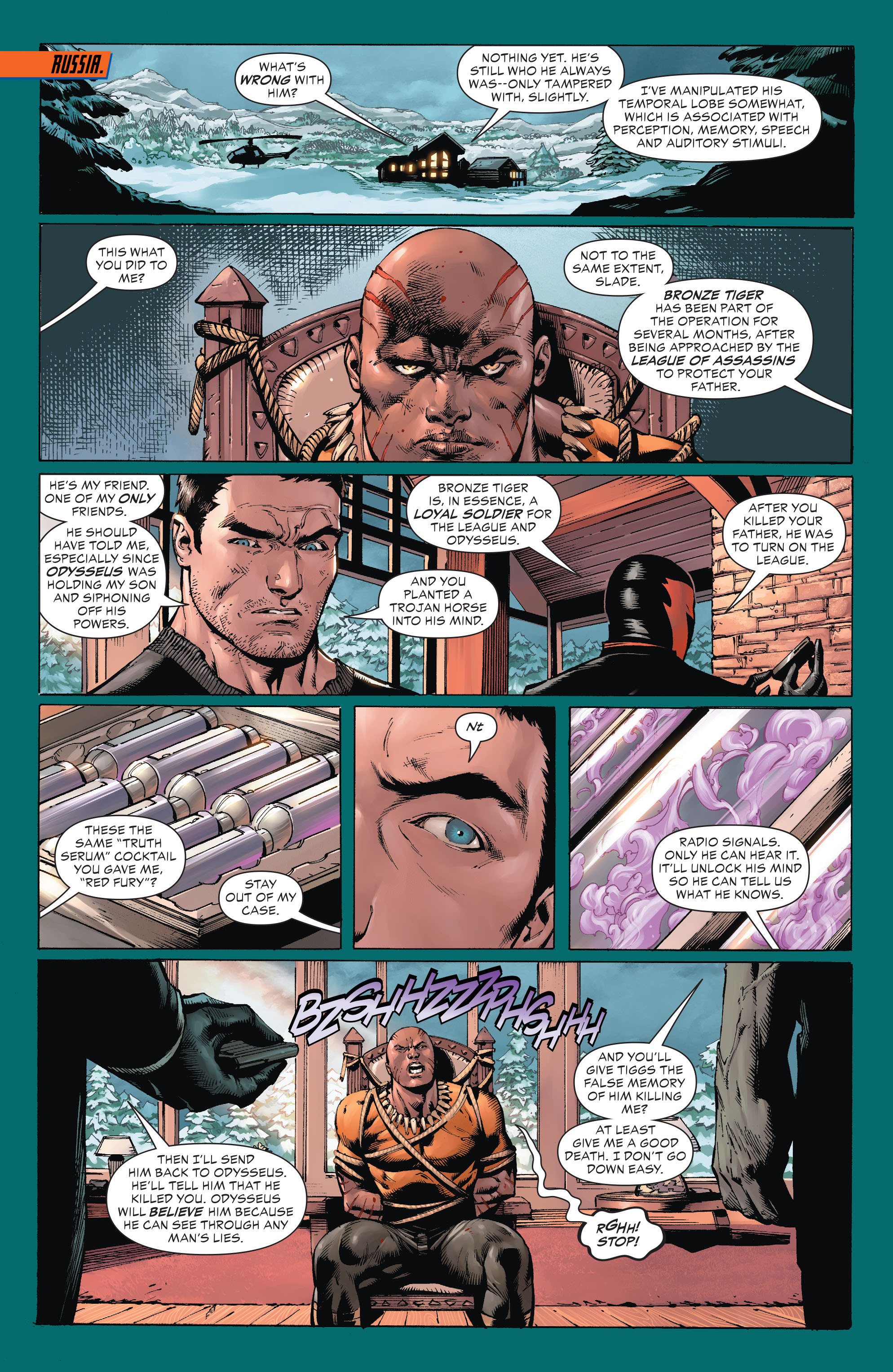 Read online Deathstroke: Gods of War comic -  Issue # TPB - 64