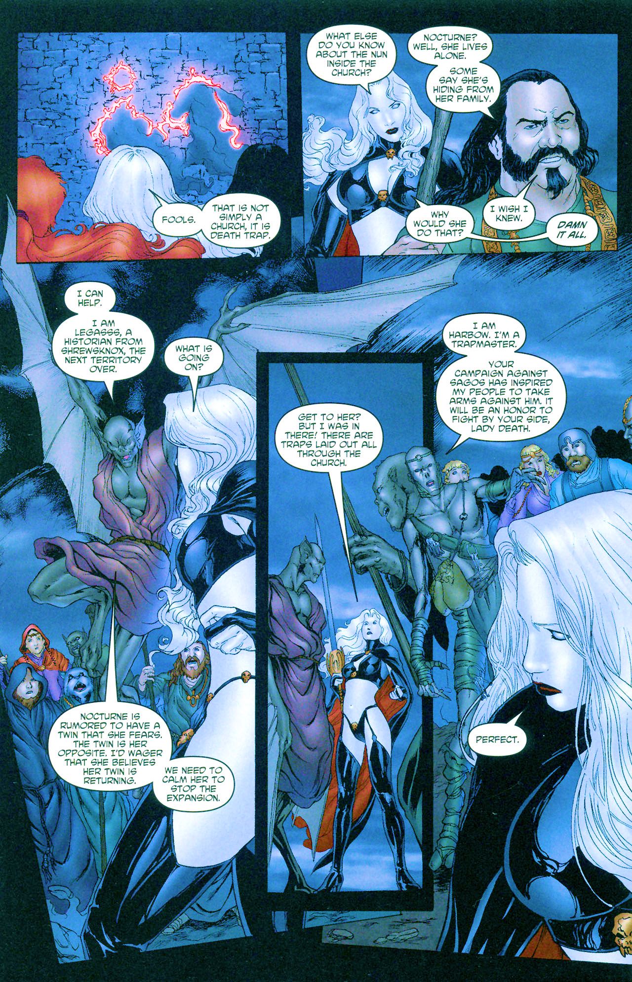 Read online Brian Pulido's Lady Death: Sacrilege comic -  Issue #1 - 15