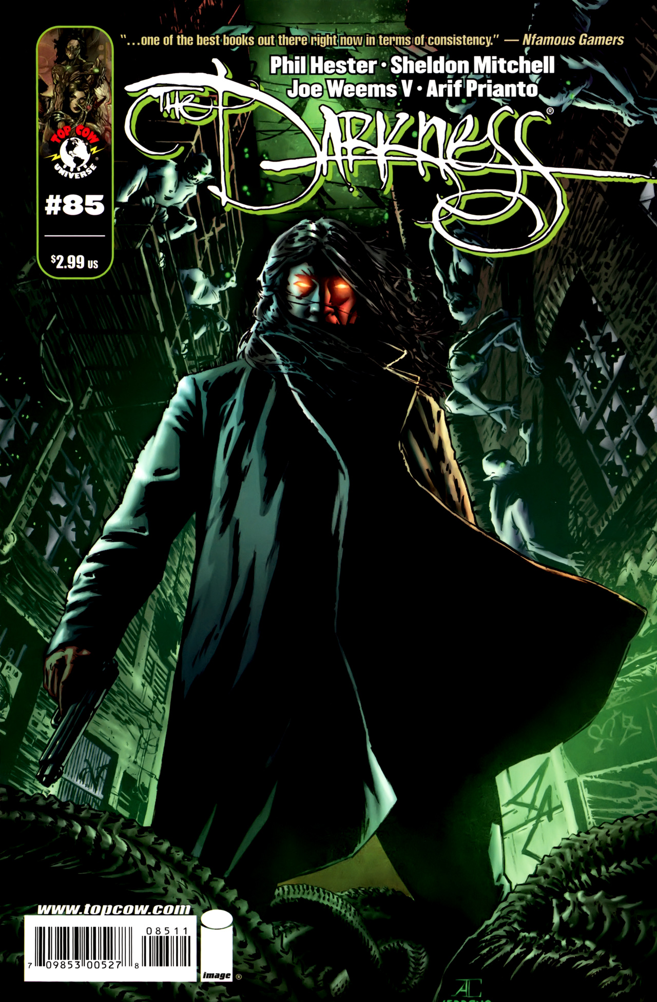 Read online The Darkness (2007) comic -  Issue #85 - 1