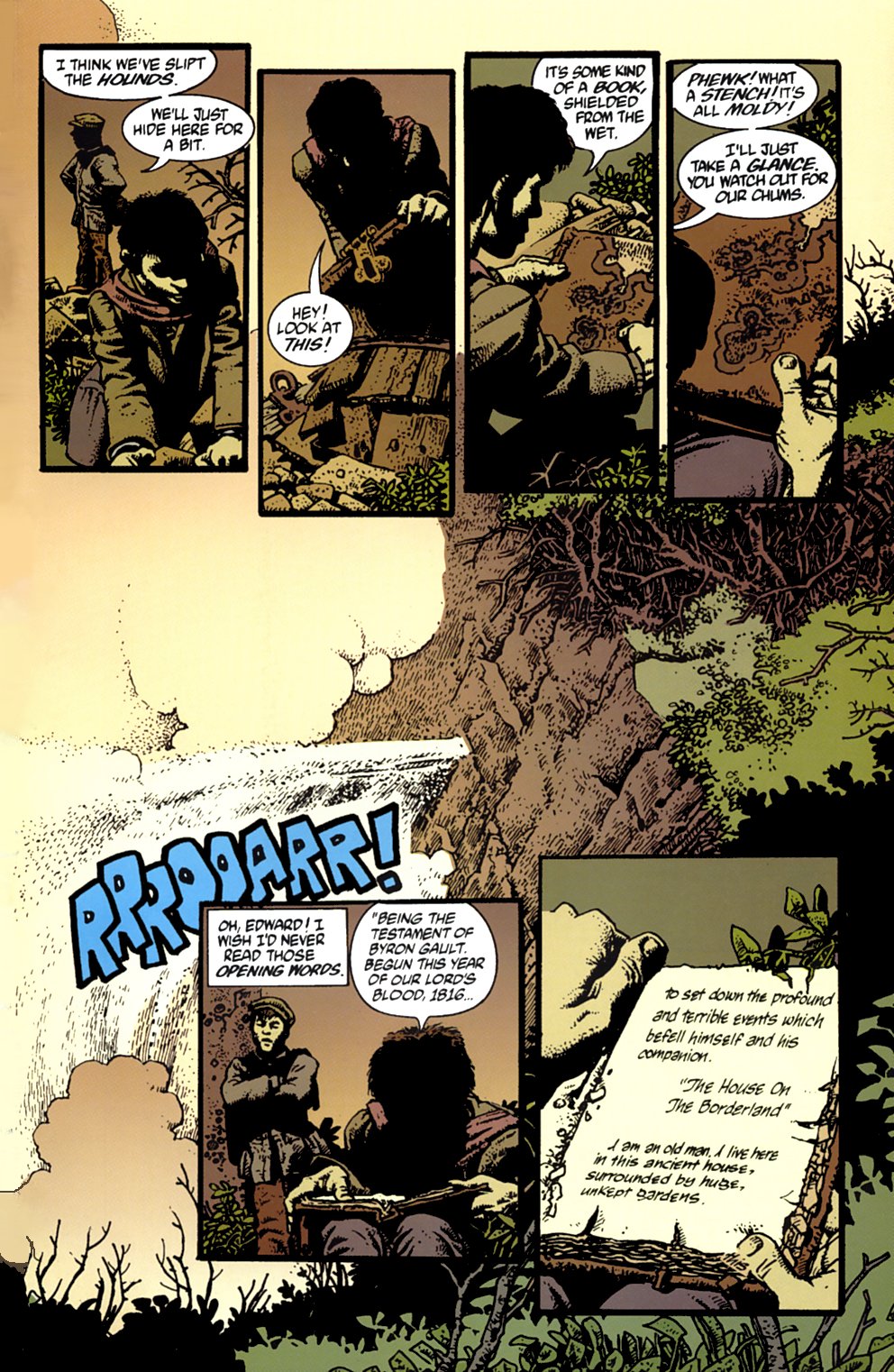 Read online The House on the Borderland comic -  Issue # TPB - 18