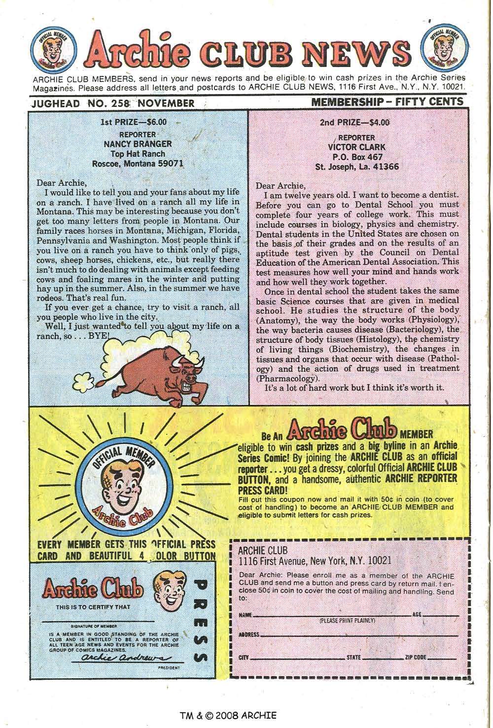Read online Jughead (1965) comic -  Issue #258 - 26