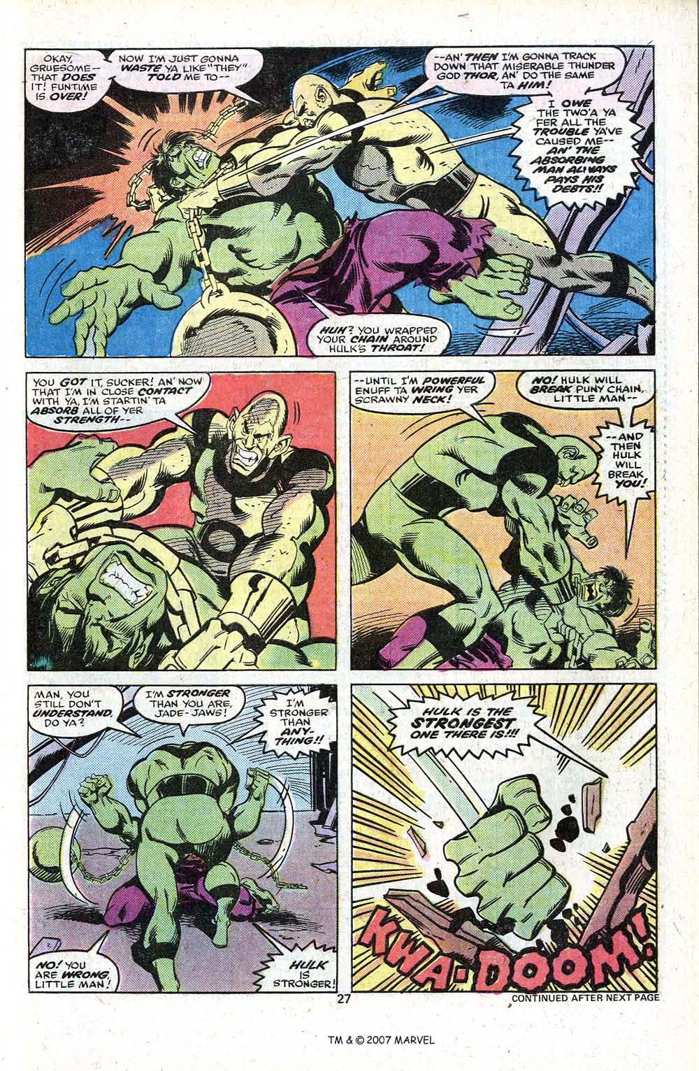 Read online The Incredible Hulk (1968) comic -  Issue #209 - 29