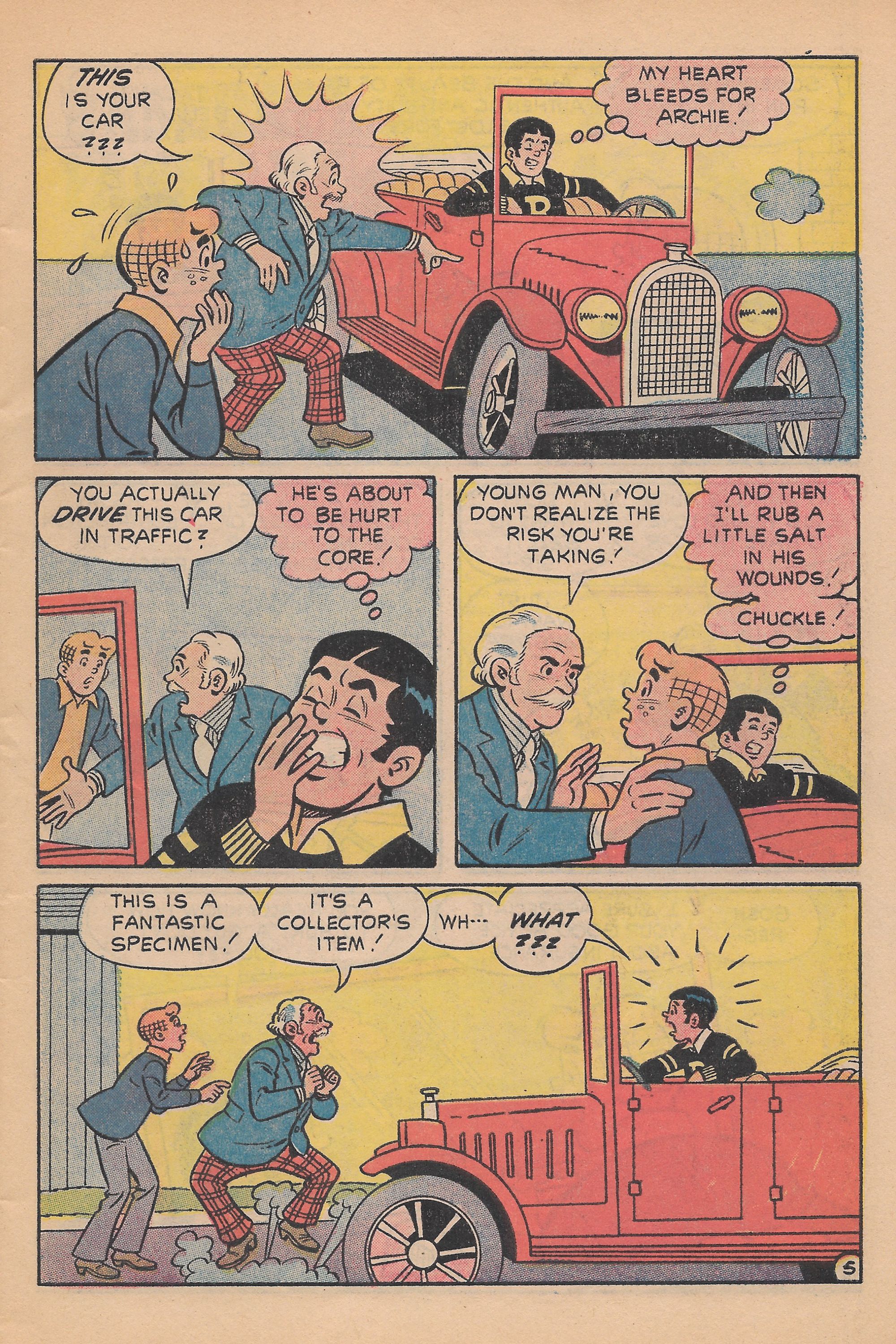 Read online Reggie and Me (1966) comic -  Issue #65 - 7