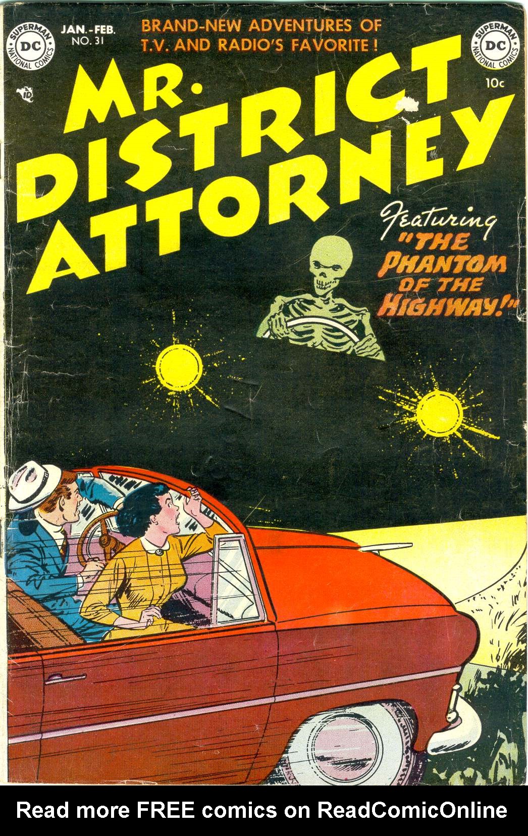Read online Mr. District Attorney comic -  Issue #31 - 1