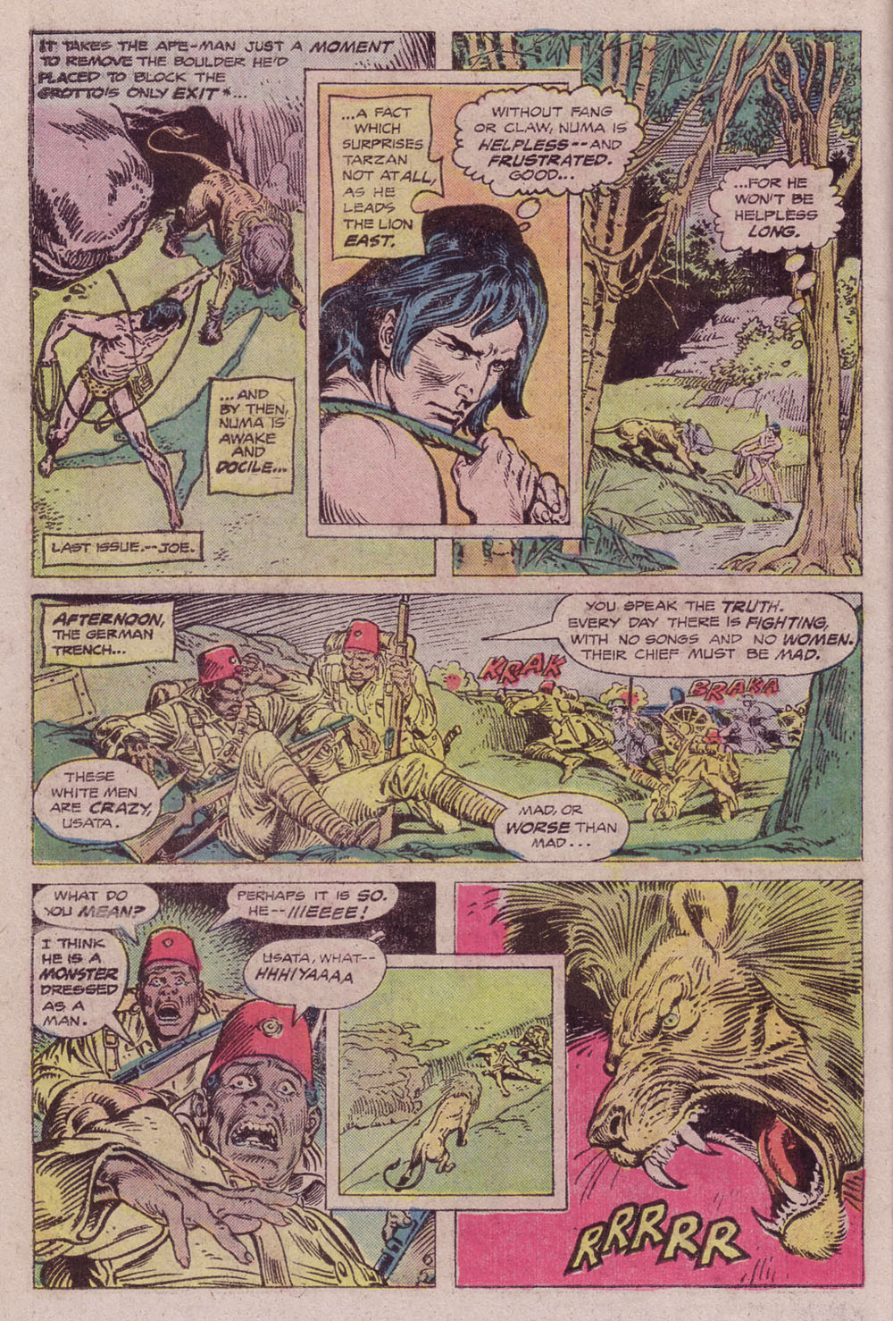 Read online Tarzan (1972) comic -  Issue #251 - 14