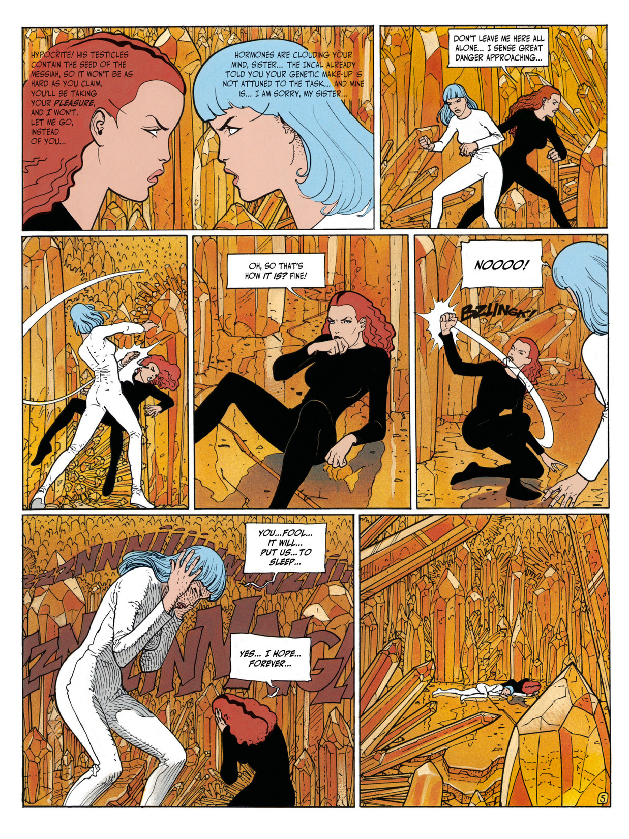 Read online Before the Incal comic -  Issue #6 - 8