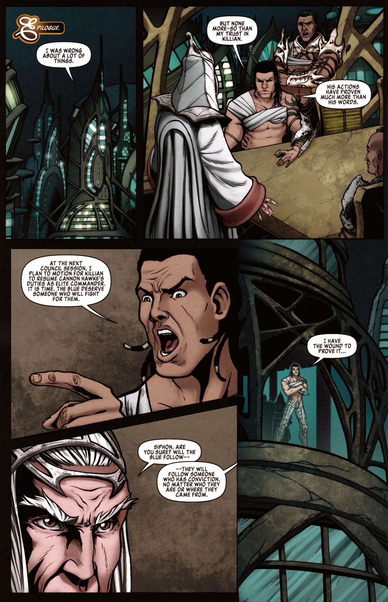 Read online Michael Turner's Fathom: Kiani comic -  Issue #4 - 21