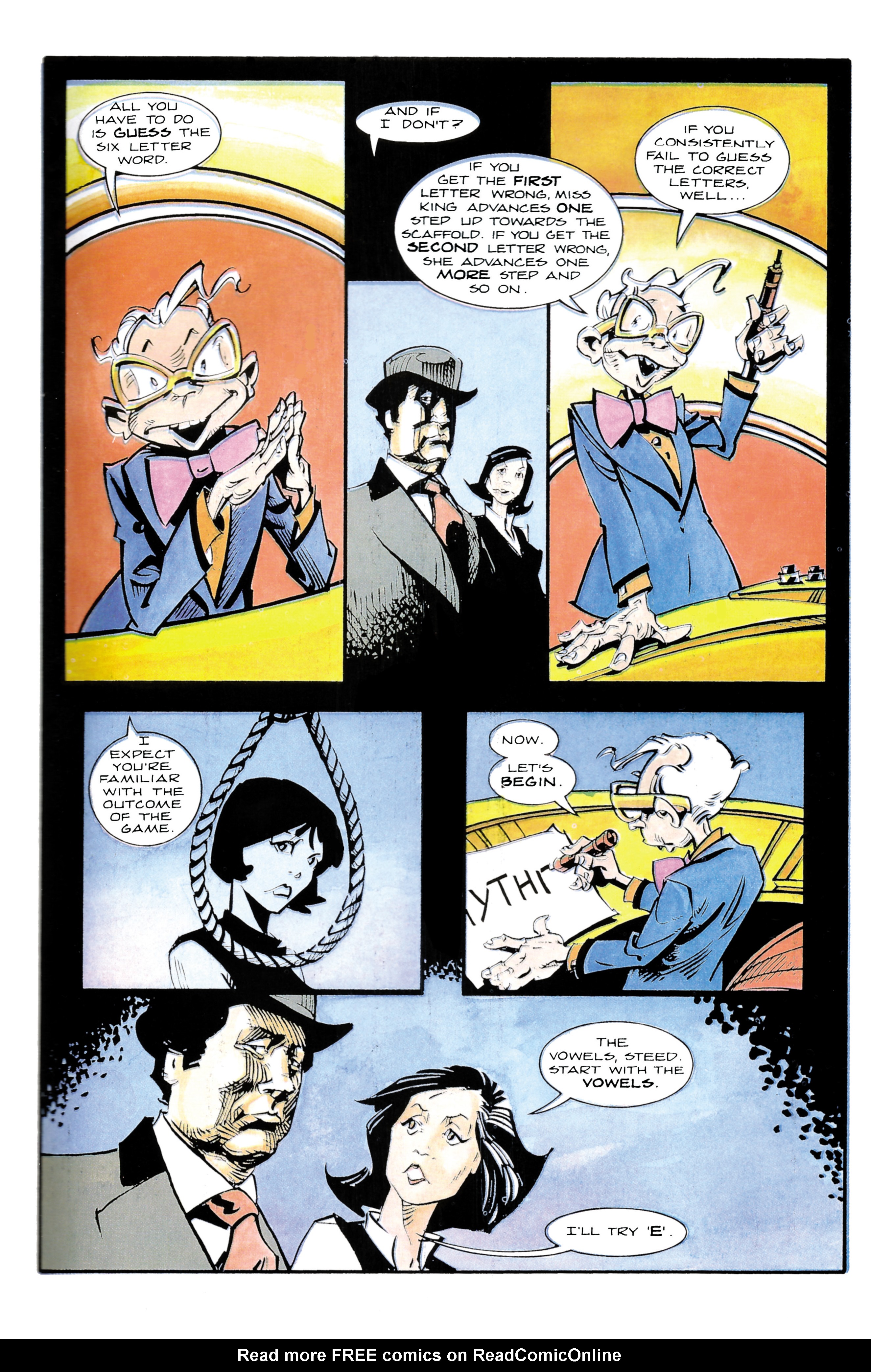 Read online Steed & Mrs. Peel: Golden Game comic -  Issue # Full - 90