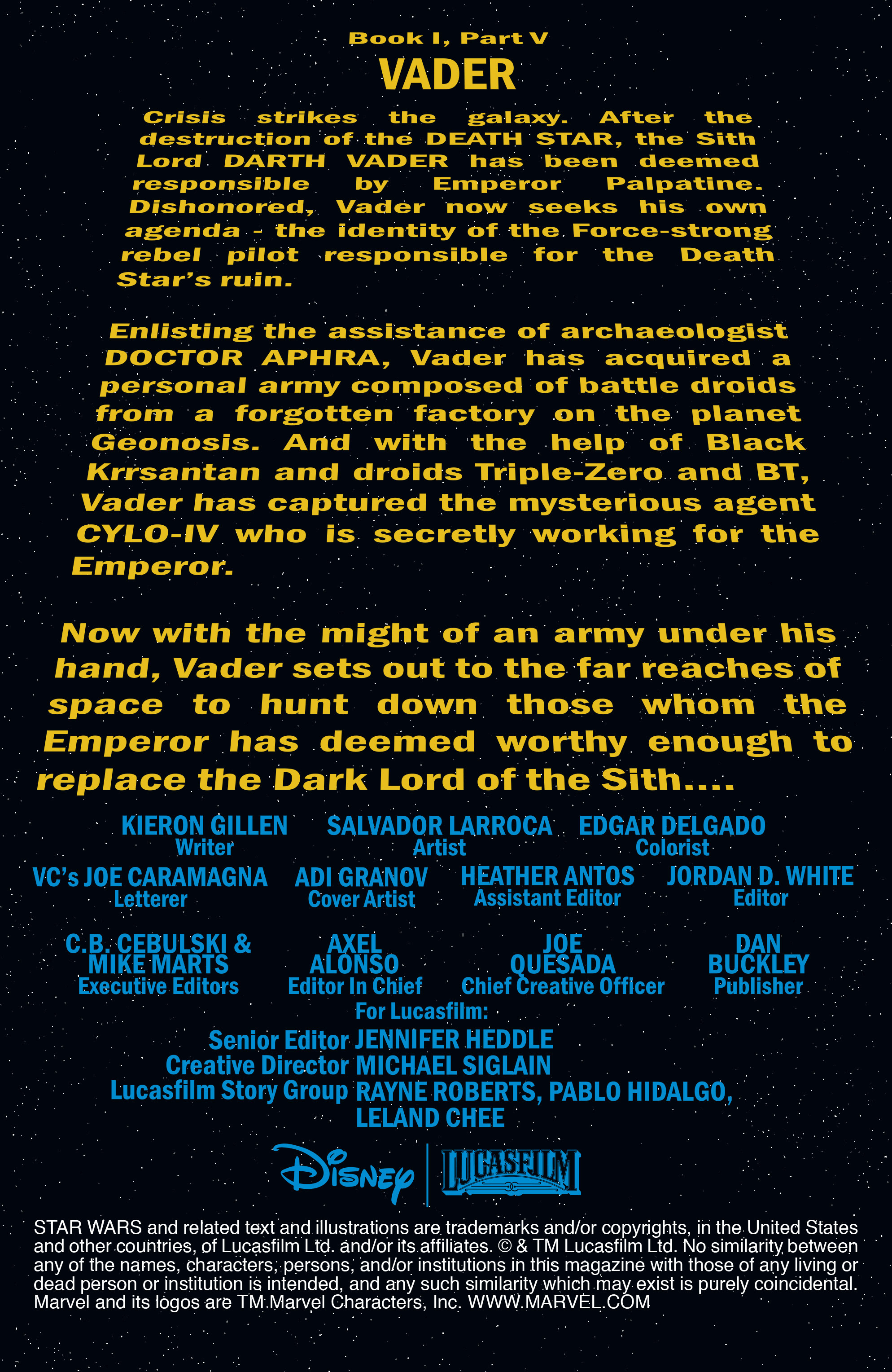 Read online Darth Vader comic -  Issue #5 - 3