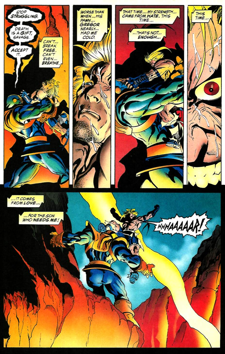 Read online Ka-Zar (1997) comic -  Issue #11 - 12