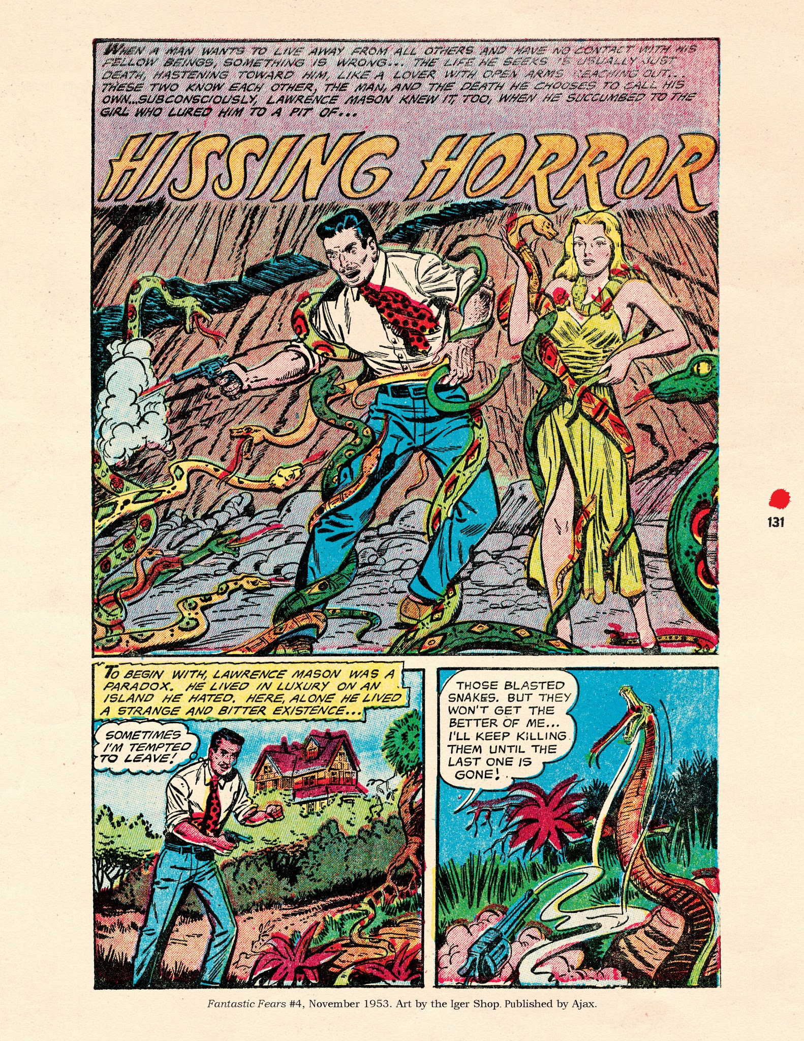 Read online Chilling Archives of Horror Comics comic -  Issue # TPB 15 - 132
