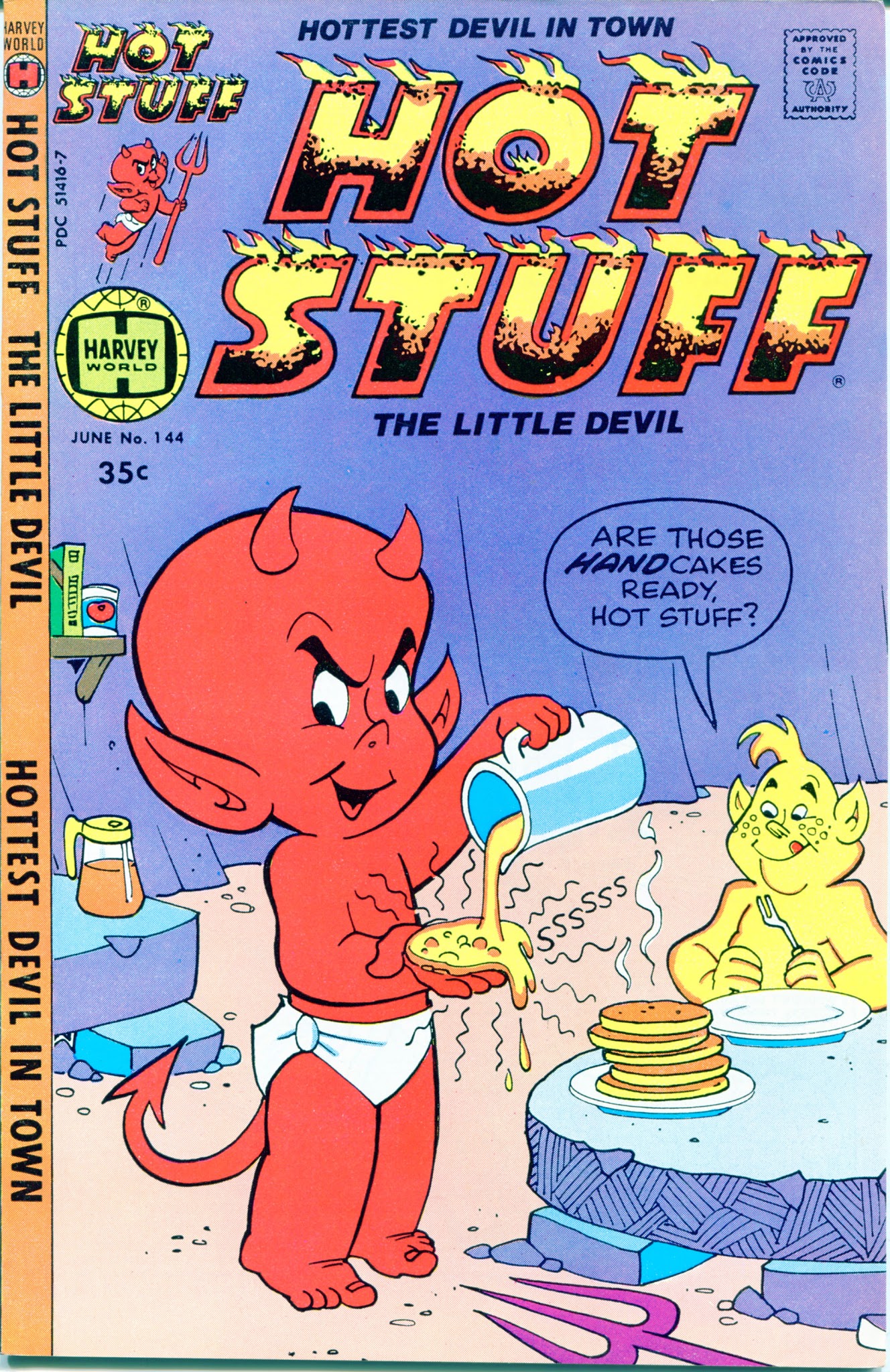 Read online Hot Stuff, the Little Devil comic -  Issue #144 - 1