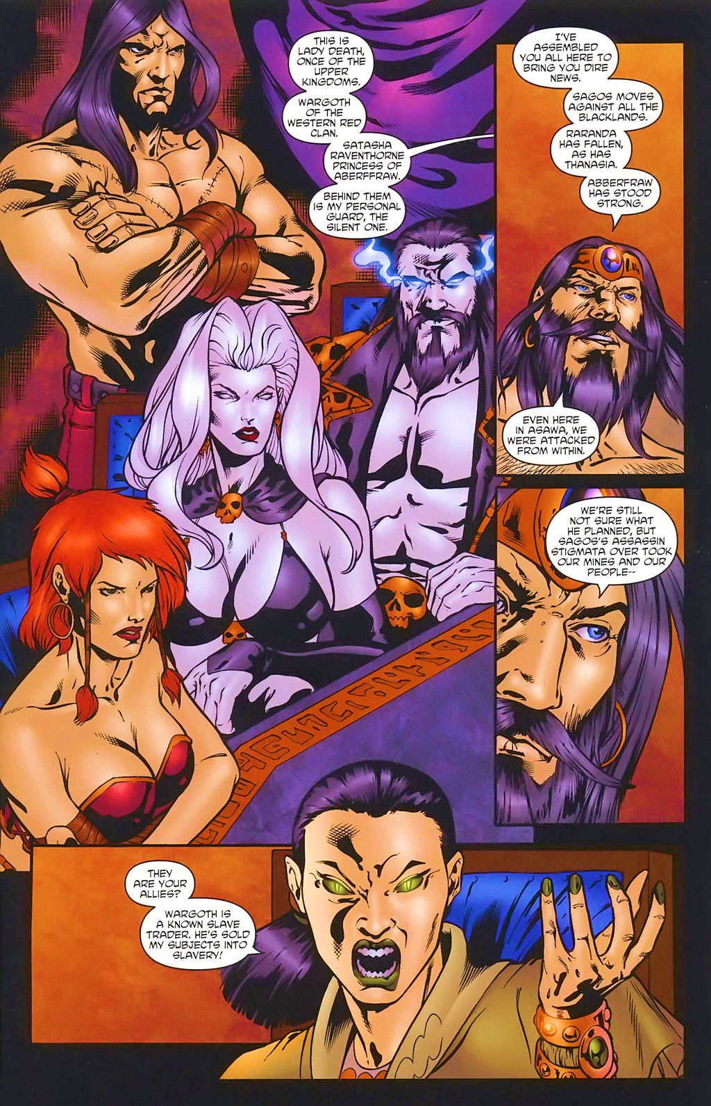 Read online Brian Pulido's Lady Death: Blacklands comic -  Issue #2 - 7