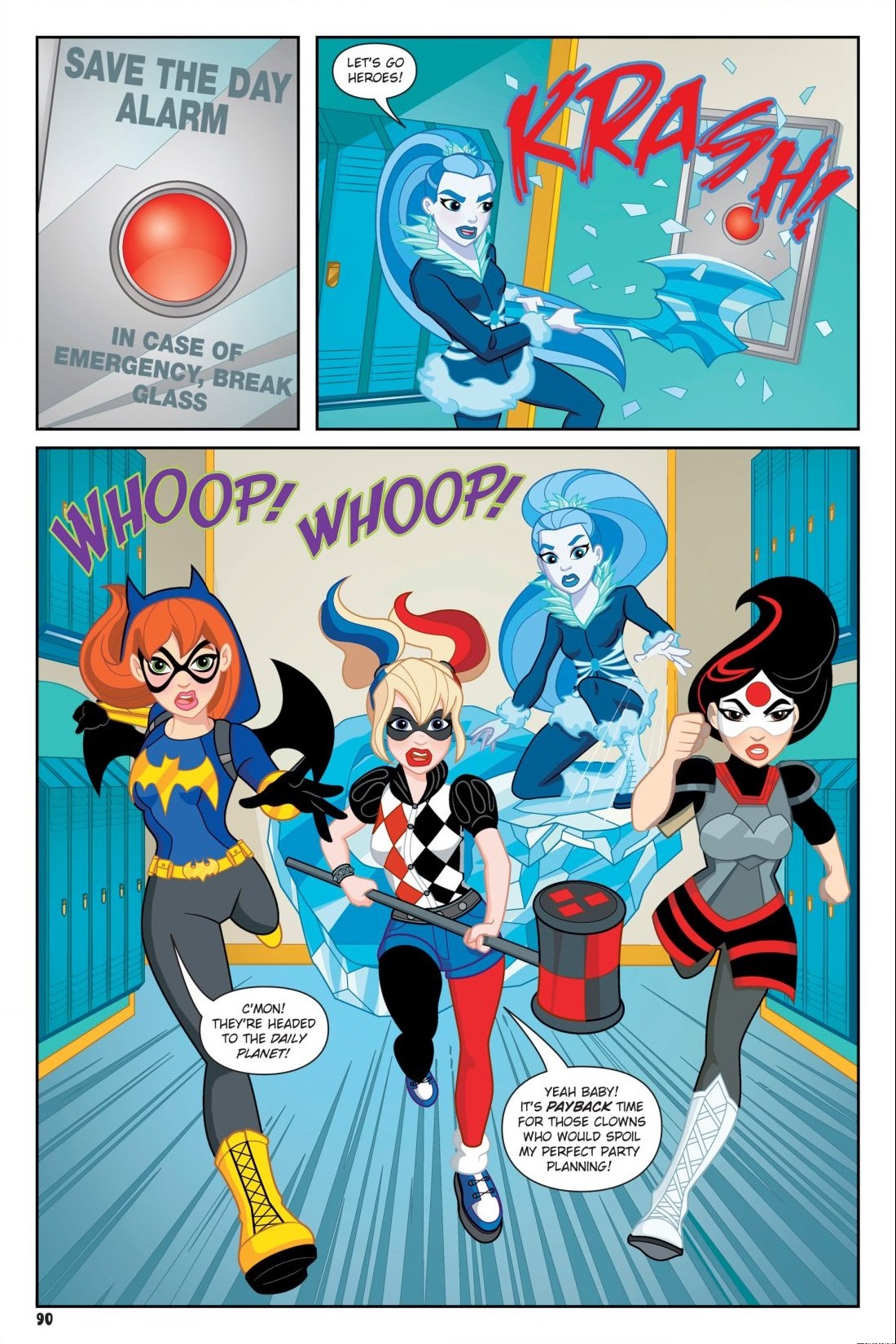 Read online DC Super Hero Girls: Date With Disaster comic -  Issue # TPB - 89