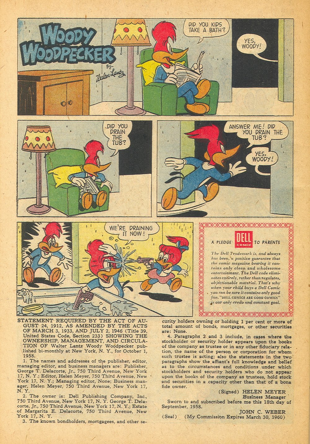 Read online Walter Lantz Woody Woodpecker (1952) comic -  Issue #53 - 34