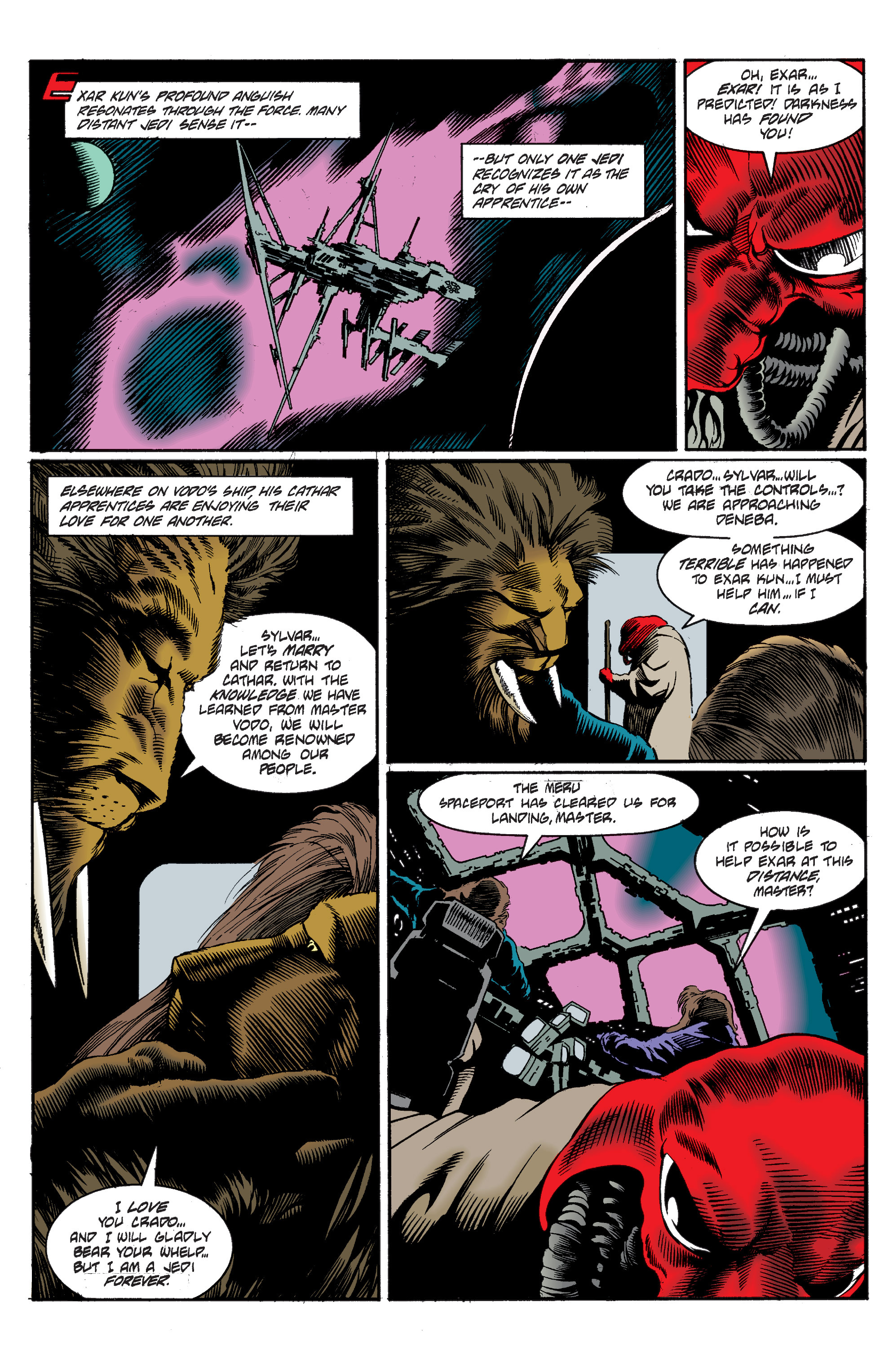 Read online Star Wars: Tales of the Jedi - Dark Lords of the Sith comic -  Issue #3 - 14