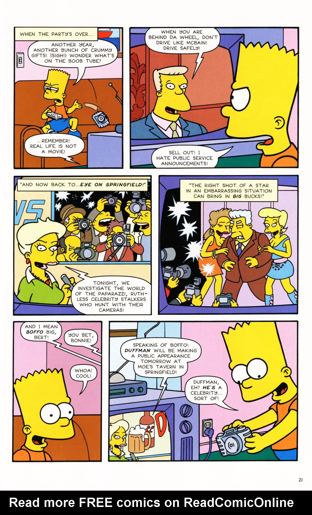 Read online Simpsons Comics Presents Bart Simpson comic -  Issue #53 - 23