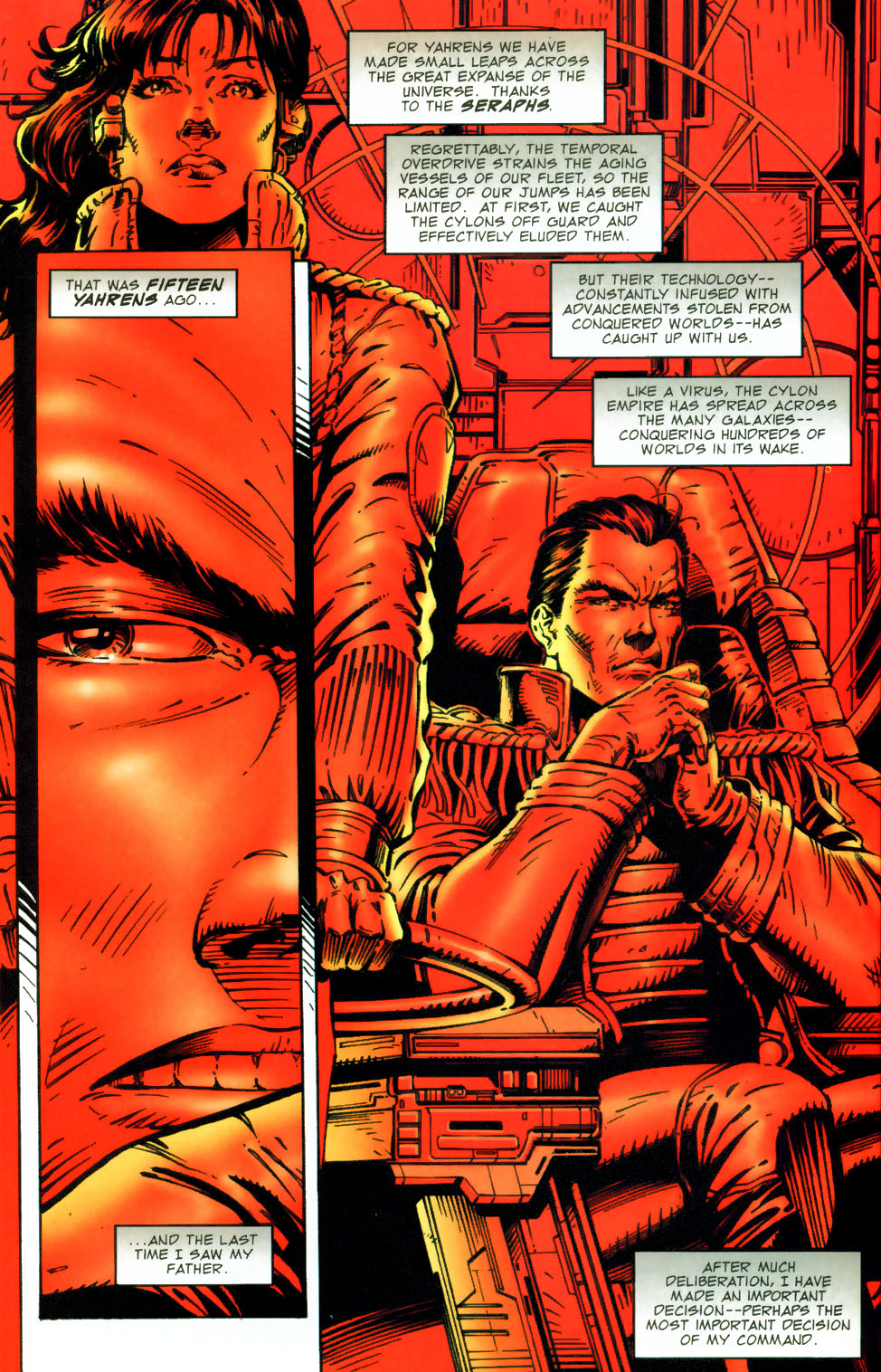 Read online Battlestar Galactica (1995) comic -  Issue #1 - 7