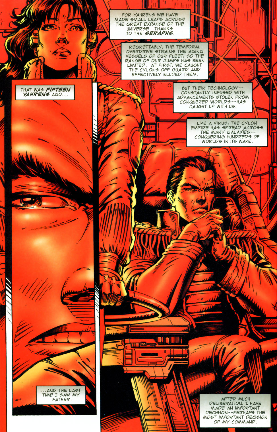 Read online Battlestar Galactica (1995) comic -  Issue #1 - 7