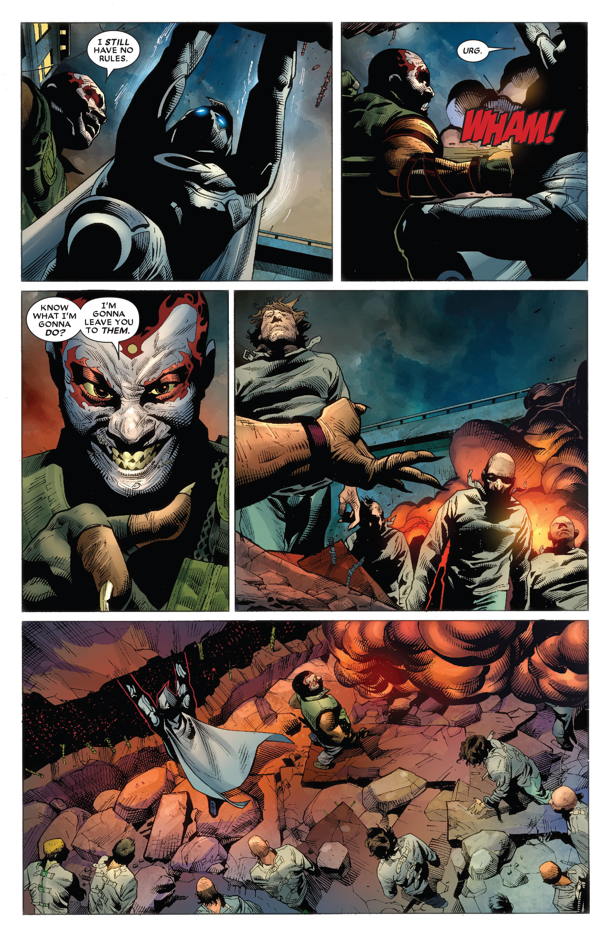 Read online Moon Knight by Huston, Benson & Hurwitz Omnibus comic -  Issue # TPB (Part 10) - 9
